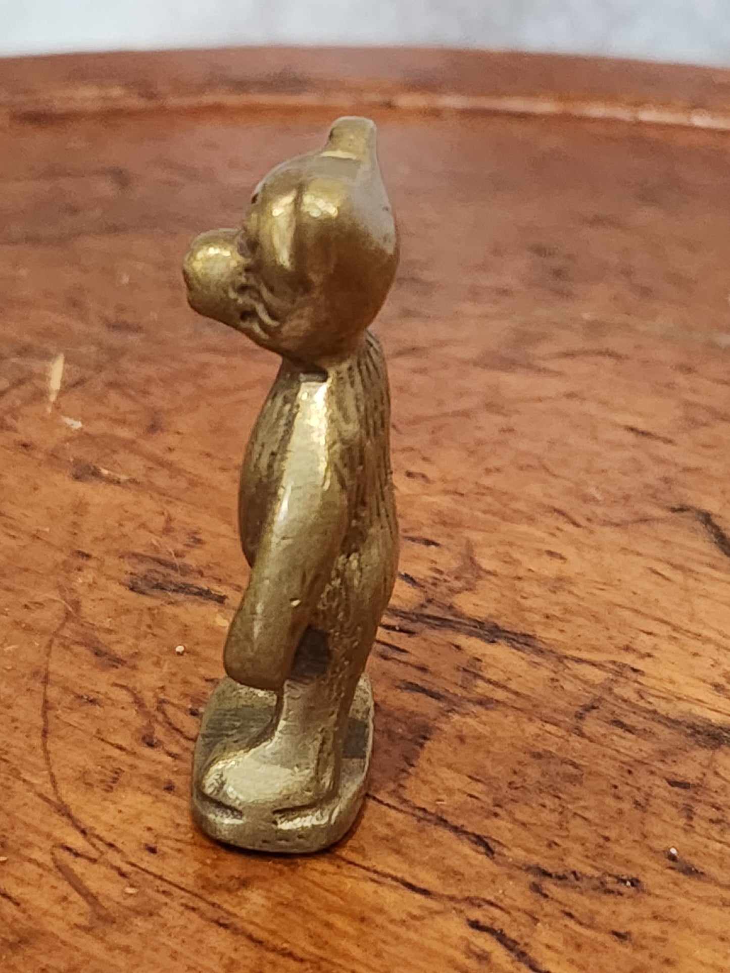 Miniature brass bear br87
