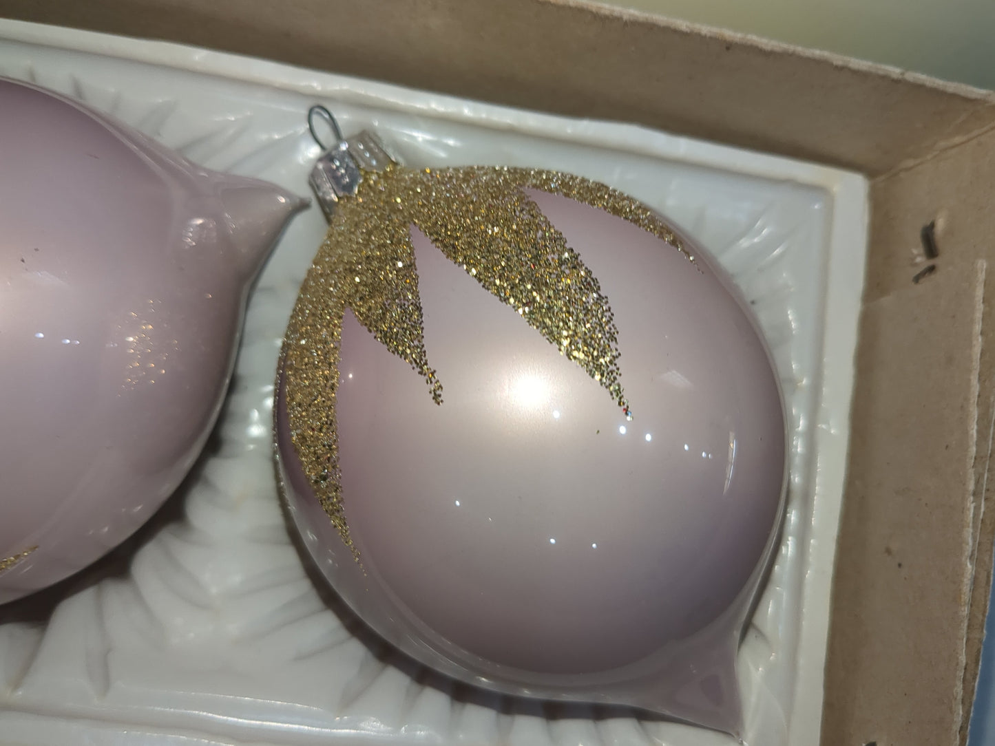 Vintage Christmas lavender BO1