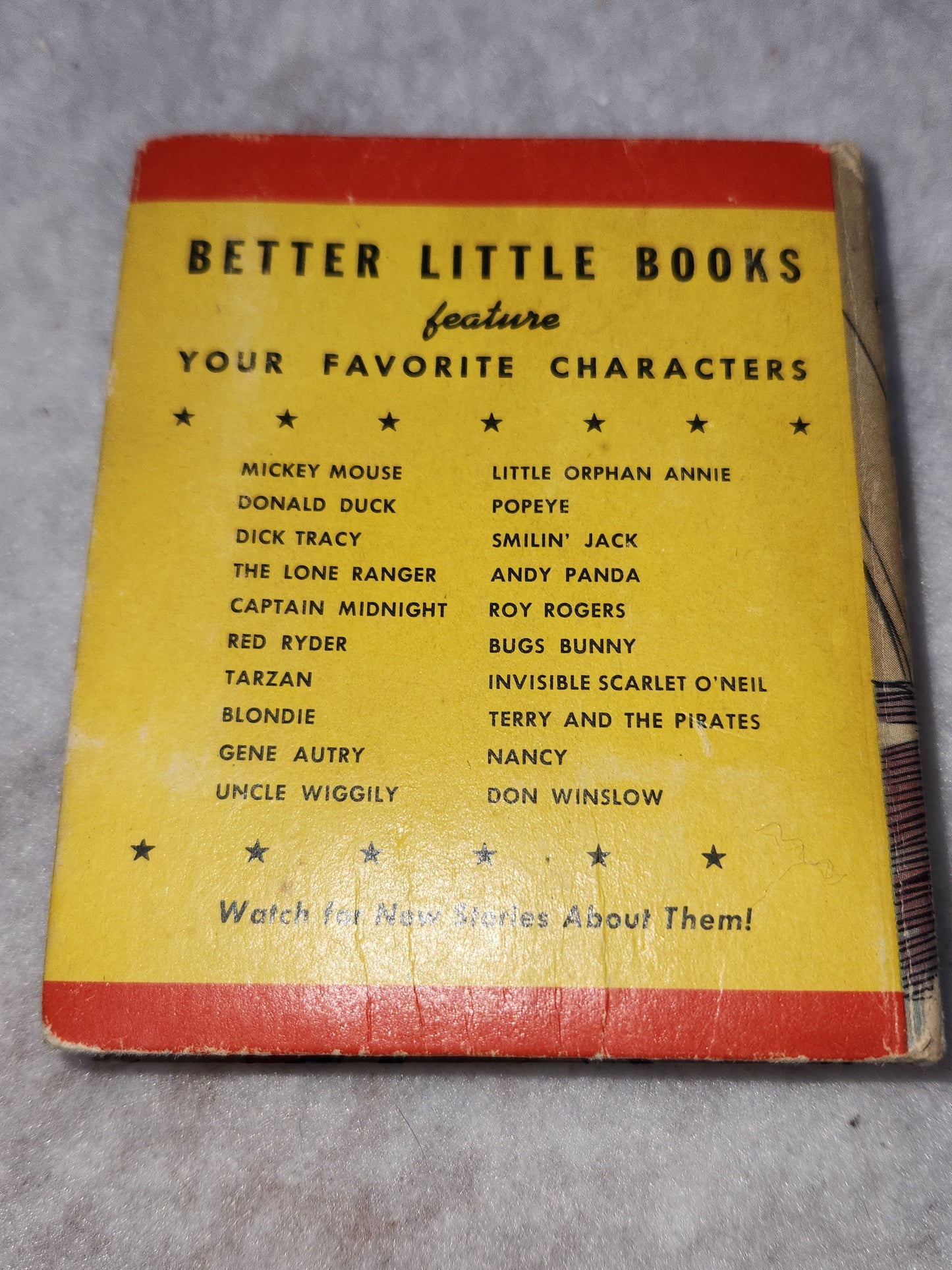 Vintage Big Little Book Better Little Book Red Ryder and the Rimrock Killer