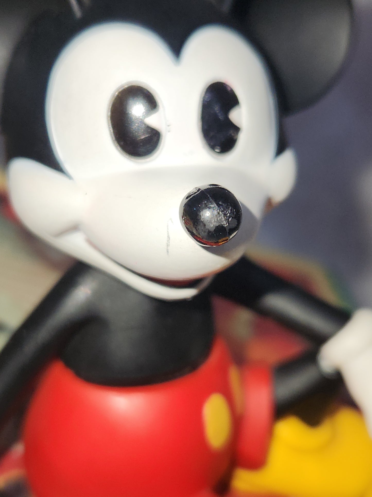 Vintage Hallmark Christmas Stocking Hanger Holder Mickey Mouse sh239