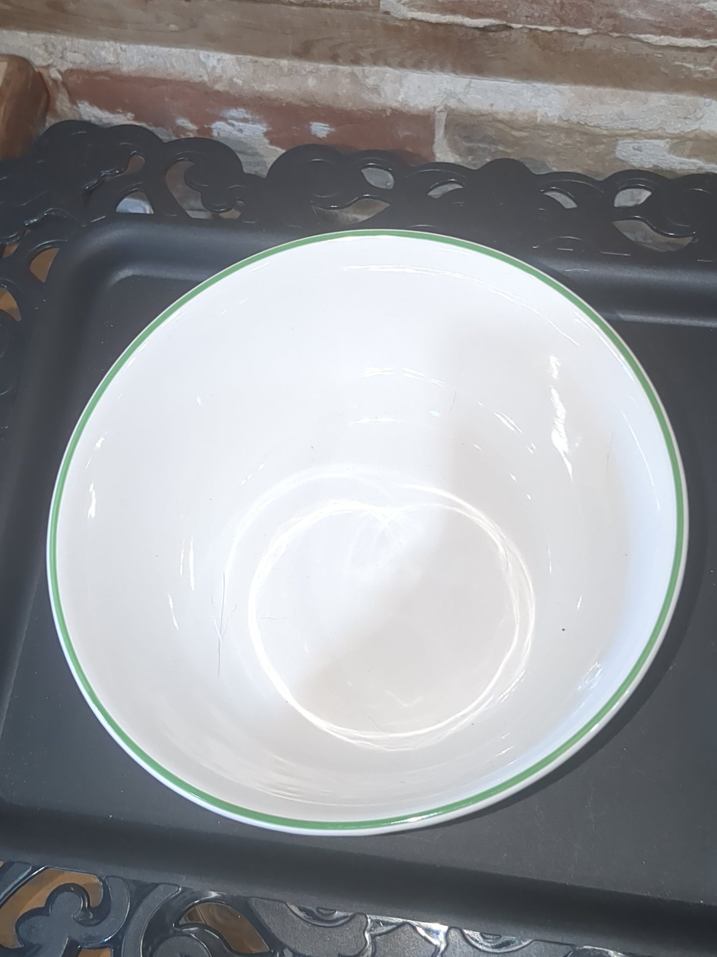 Pfaltzgraff Christmas Heritage basket serving bowl USA pfa13