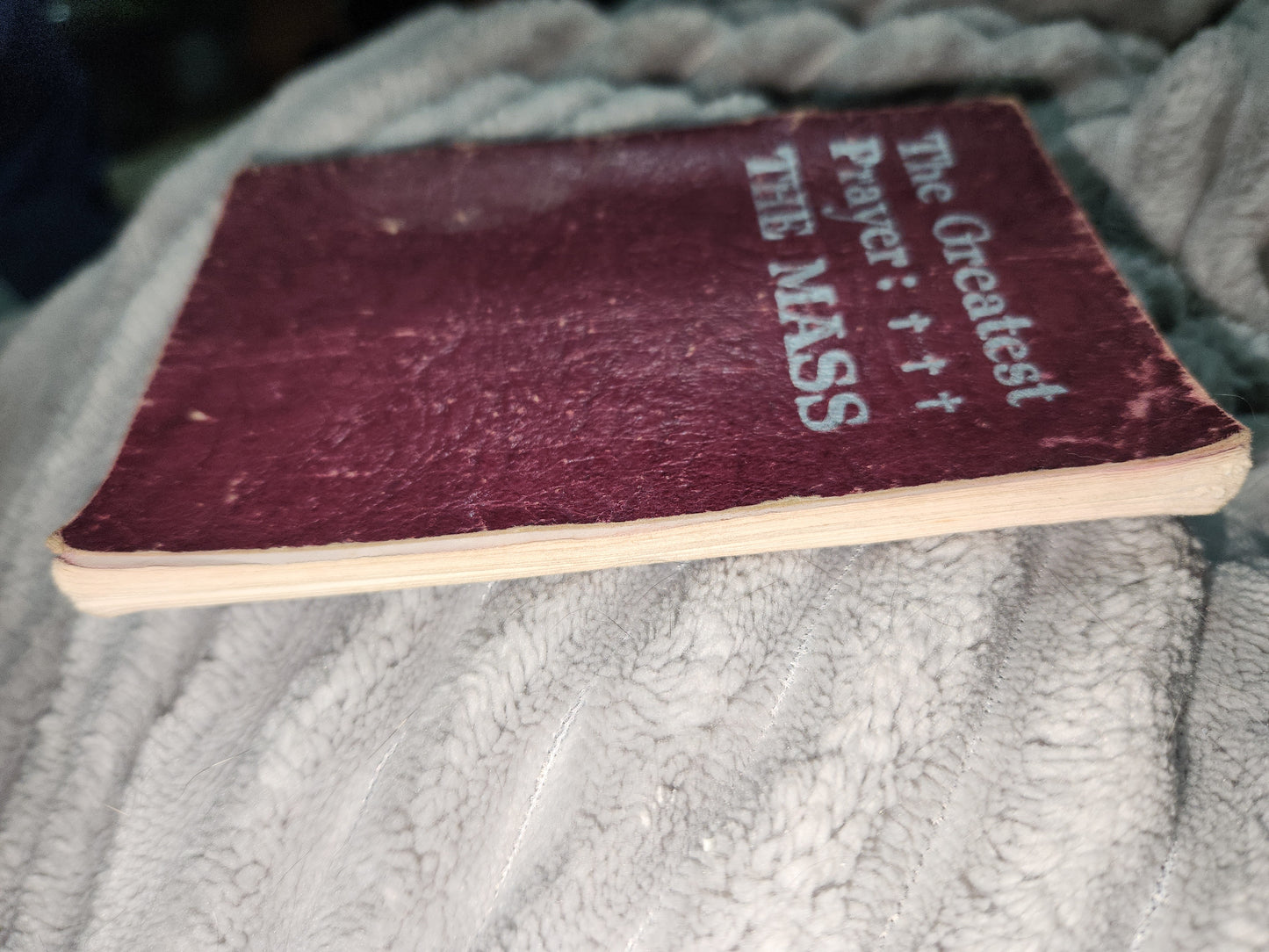 Vintage Softcover Booklet The Greatest Prayer the Mass Bruce Publishing 1934 AS IS ab99