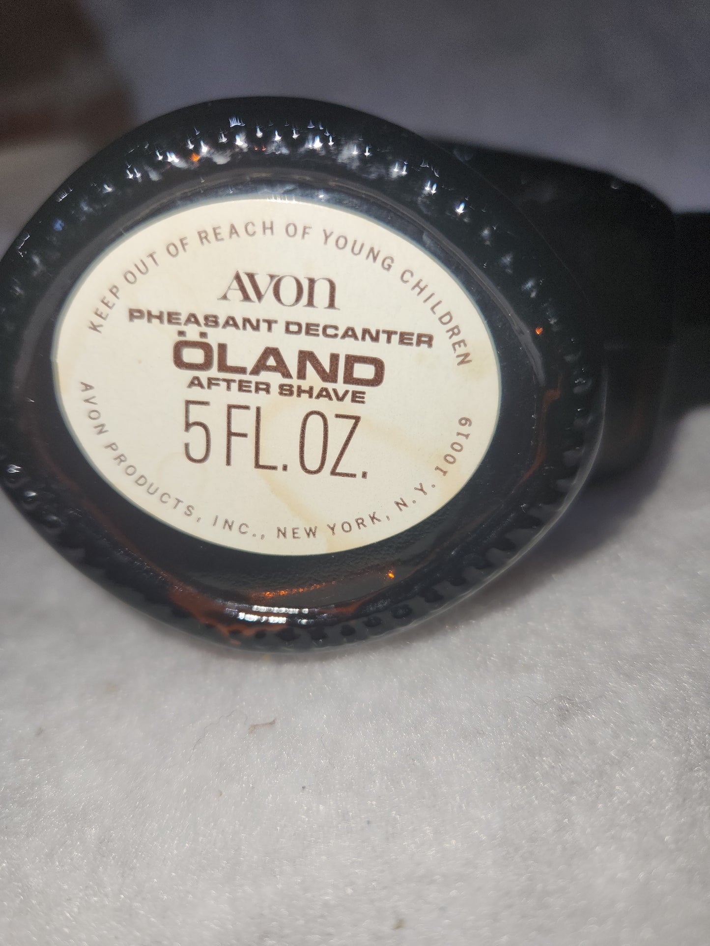 Vintage Avon Pheasant Decanter Oland After Shave EMPTY av508