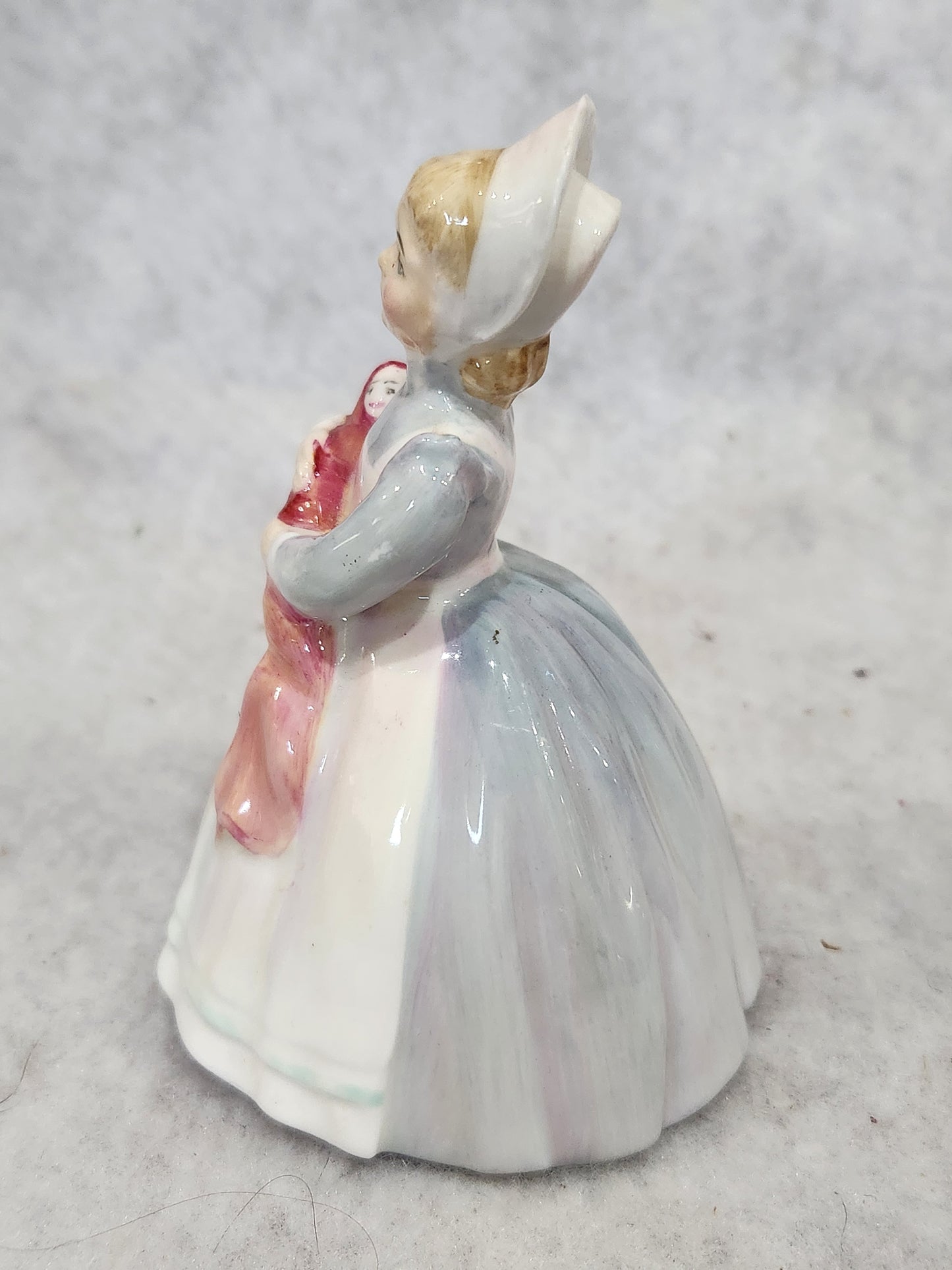 Vintage Royal Doulton bone china “The Rag Doll” HN2142 1953 nurse bc67