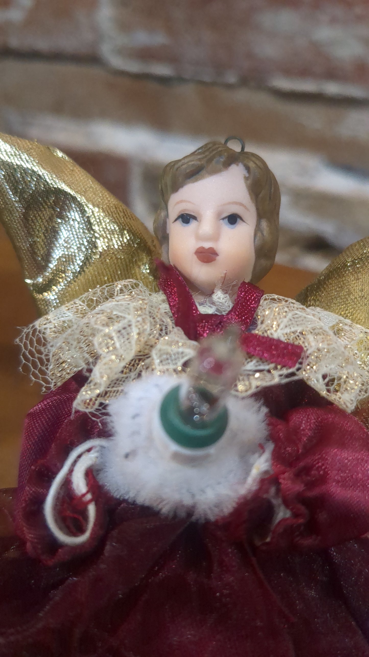 Angel tree topper 6"