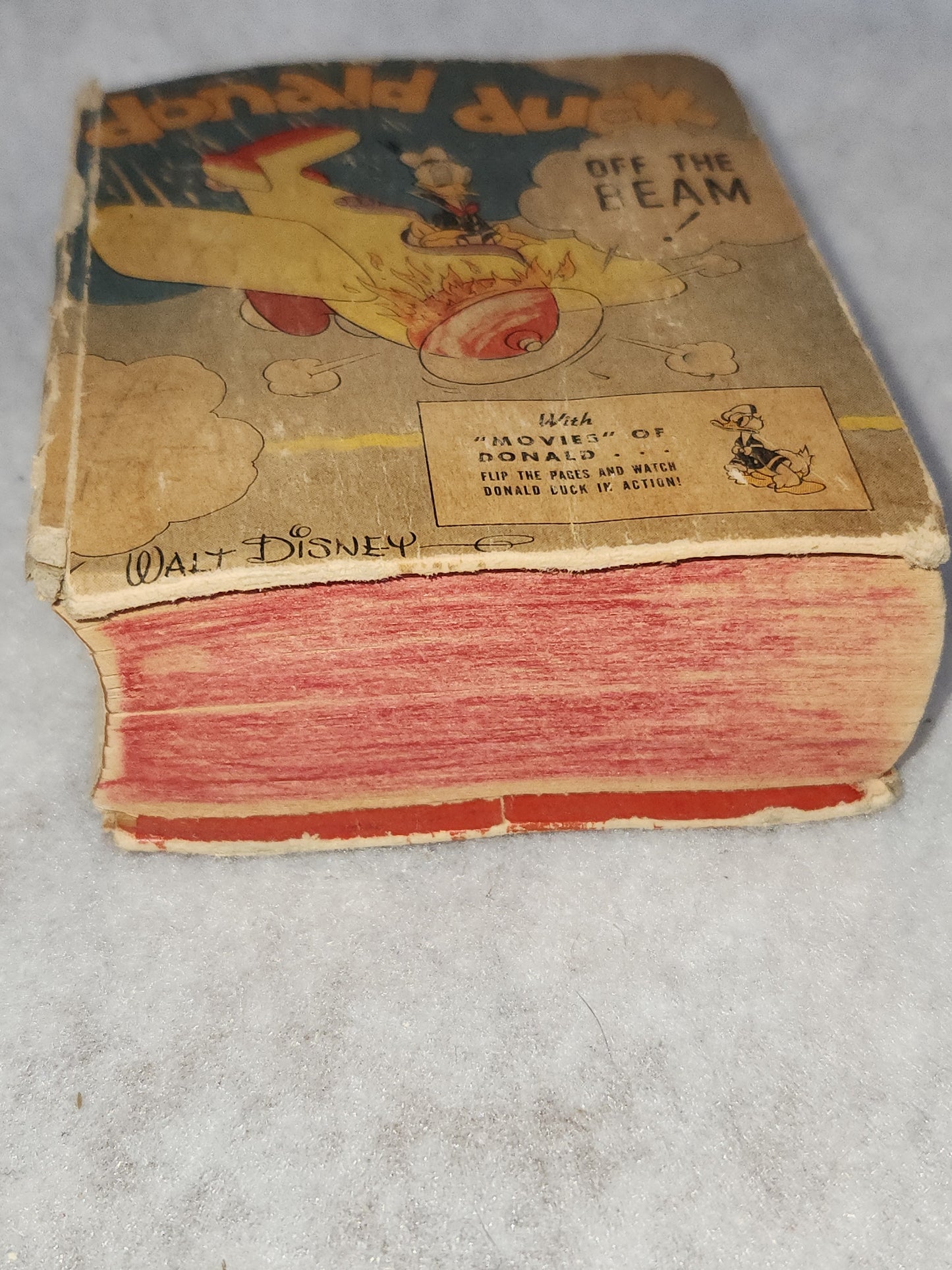 Vintage Big Little Book Better Little Book Donald Duck Off the Beam