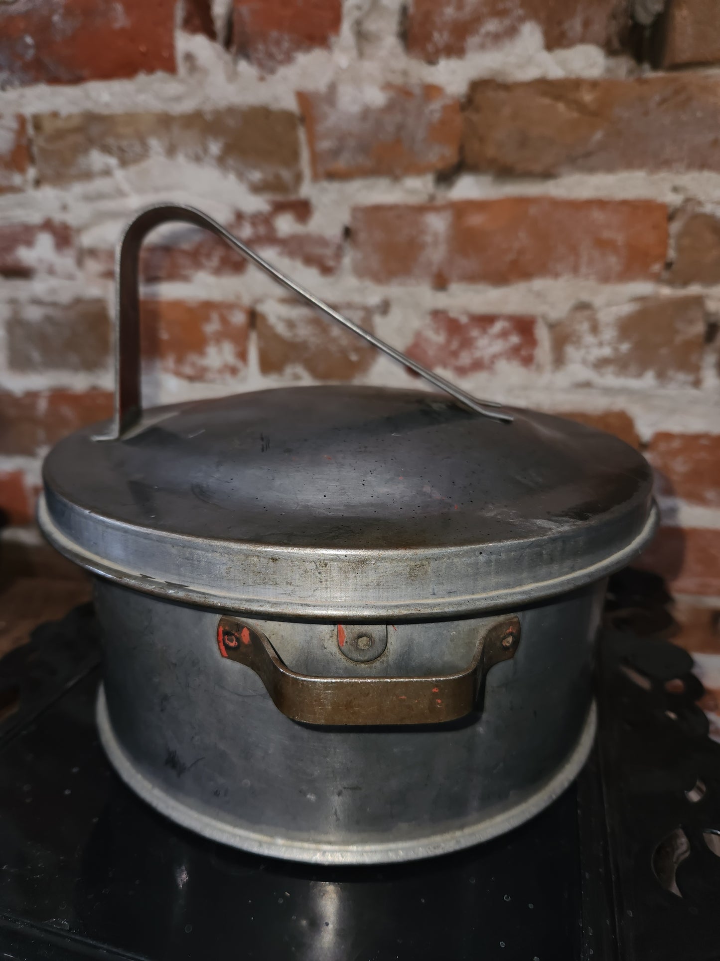 Antique Protectoseal co. of America Chicago Industrial round safety device great for steampunk decor. Ss601