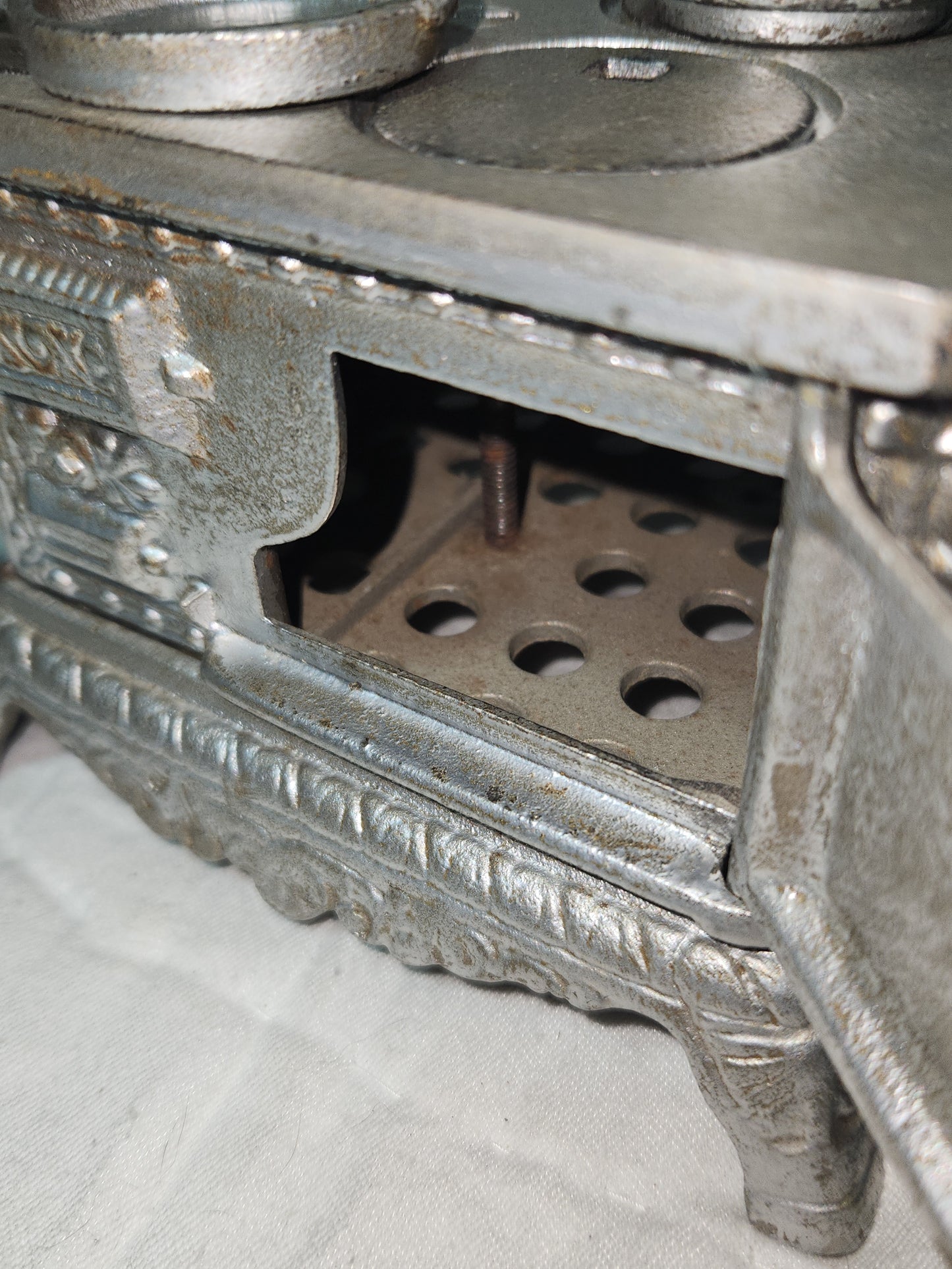 Antique Eagle Cast Iron Wood Burning Stove Salesmans Sample ci76