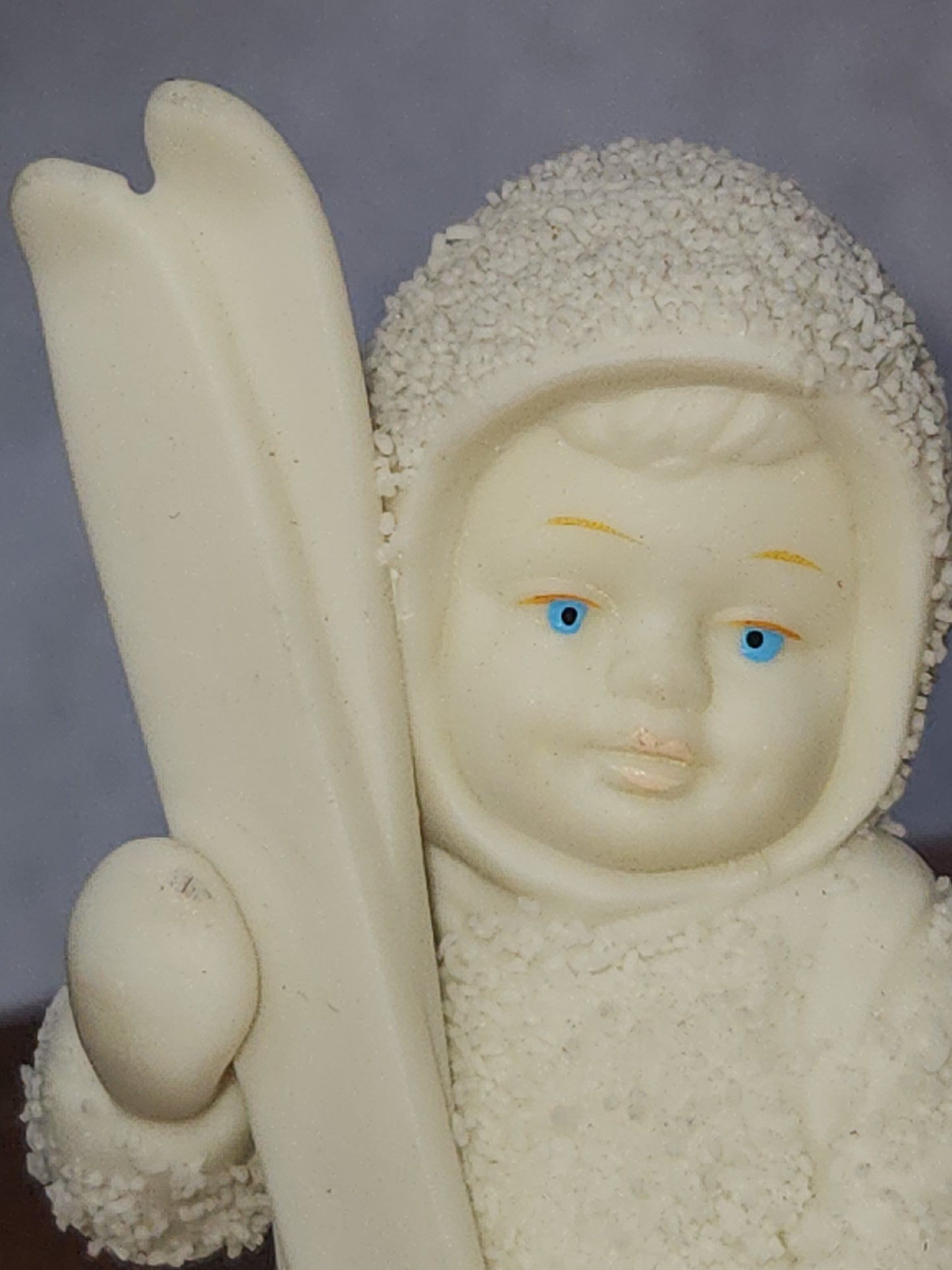 Vintage Snowbabies Department 56 Let's Go Sking 1992 NO BOX sb88