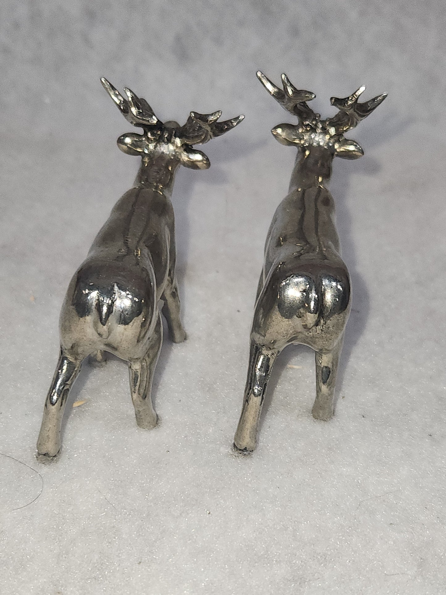 Vagabond Pewter deer salt and pepper set reindeer elk deer sps13