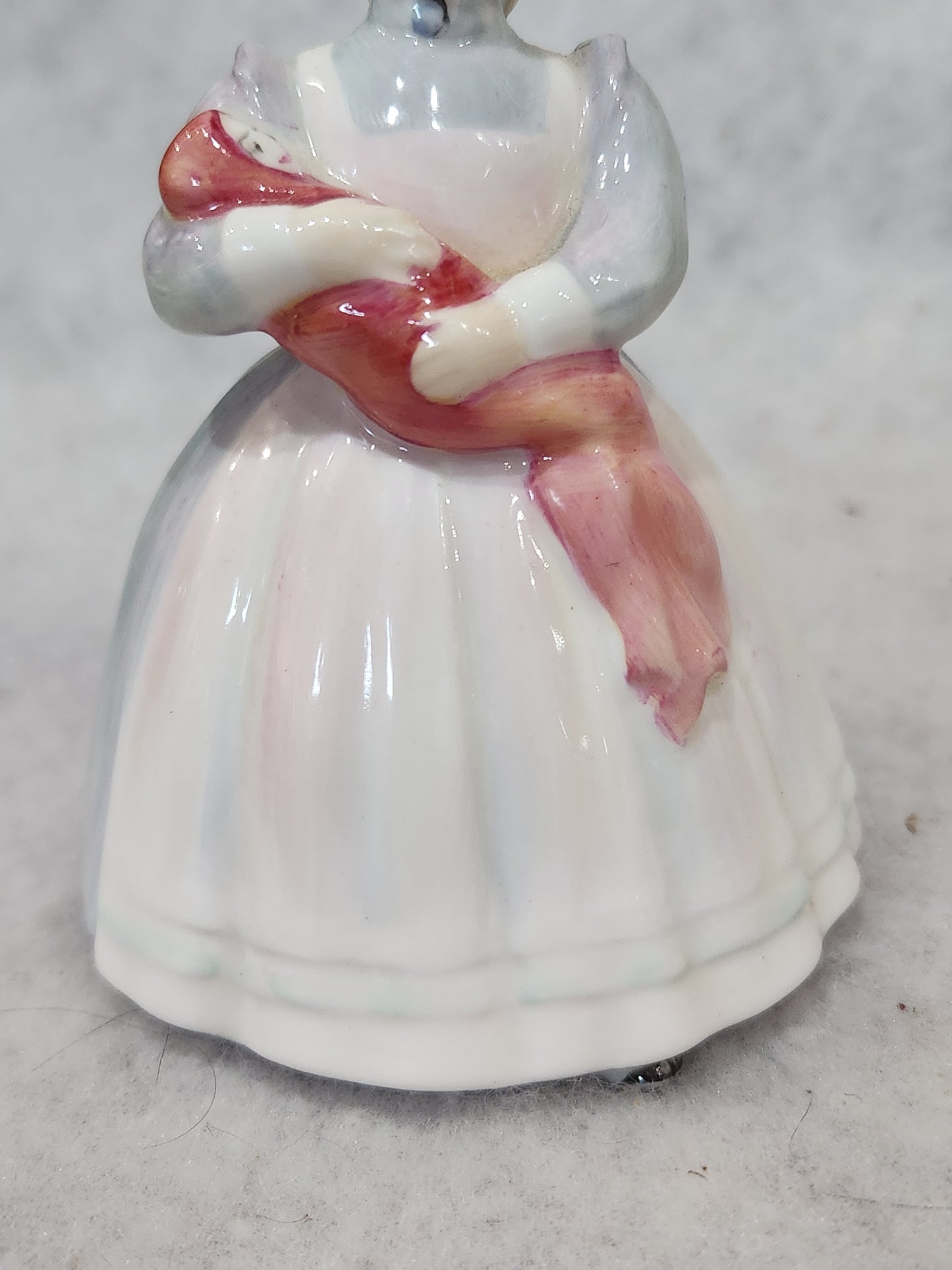 Vintage Royal Doulton bone china “The Rag Doll” HN2142 1953 nurse bc67