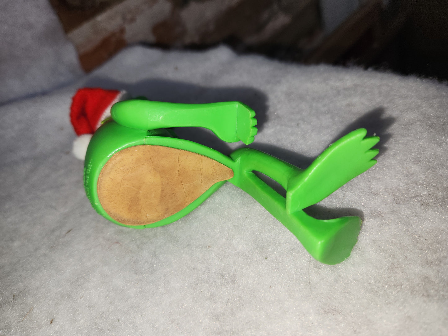 Vintage Hallmark Christmas Stocking Hanger Holder Kermit the Frog 1980 Muppets sh238