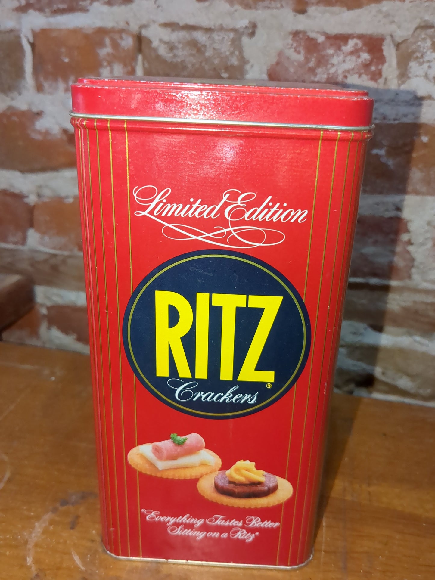 Vintage limited edition Nabisco Ritz Crackers Tin