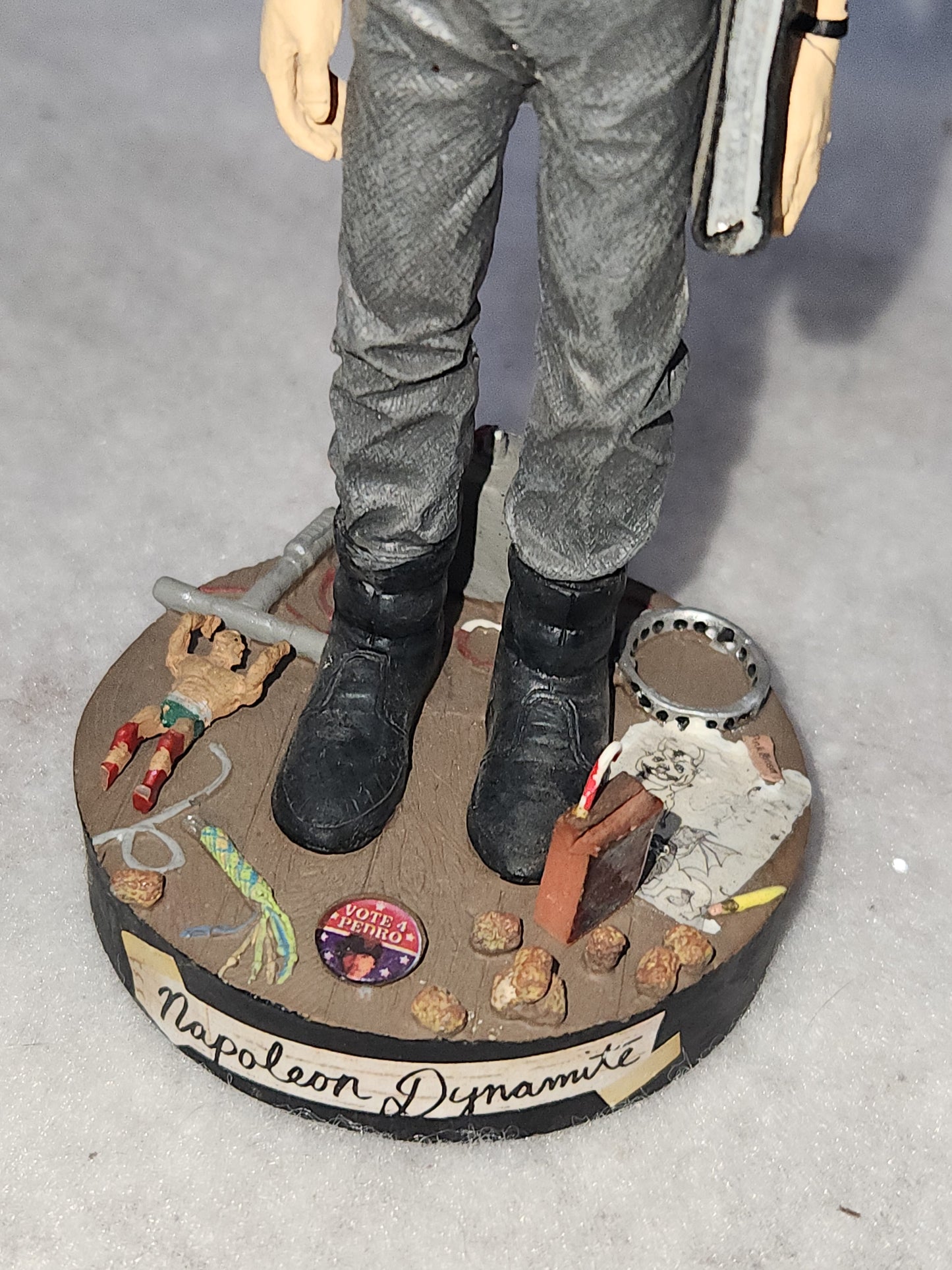 Vintage Napoleon Dynamite Bobble Head Figure 9" fig71