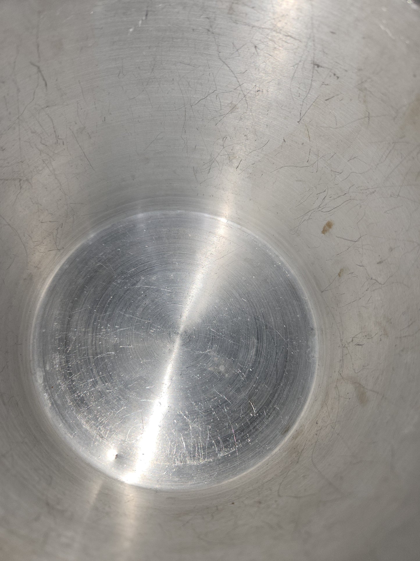 Vintage wood and aluminum ice bucket ice4