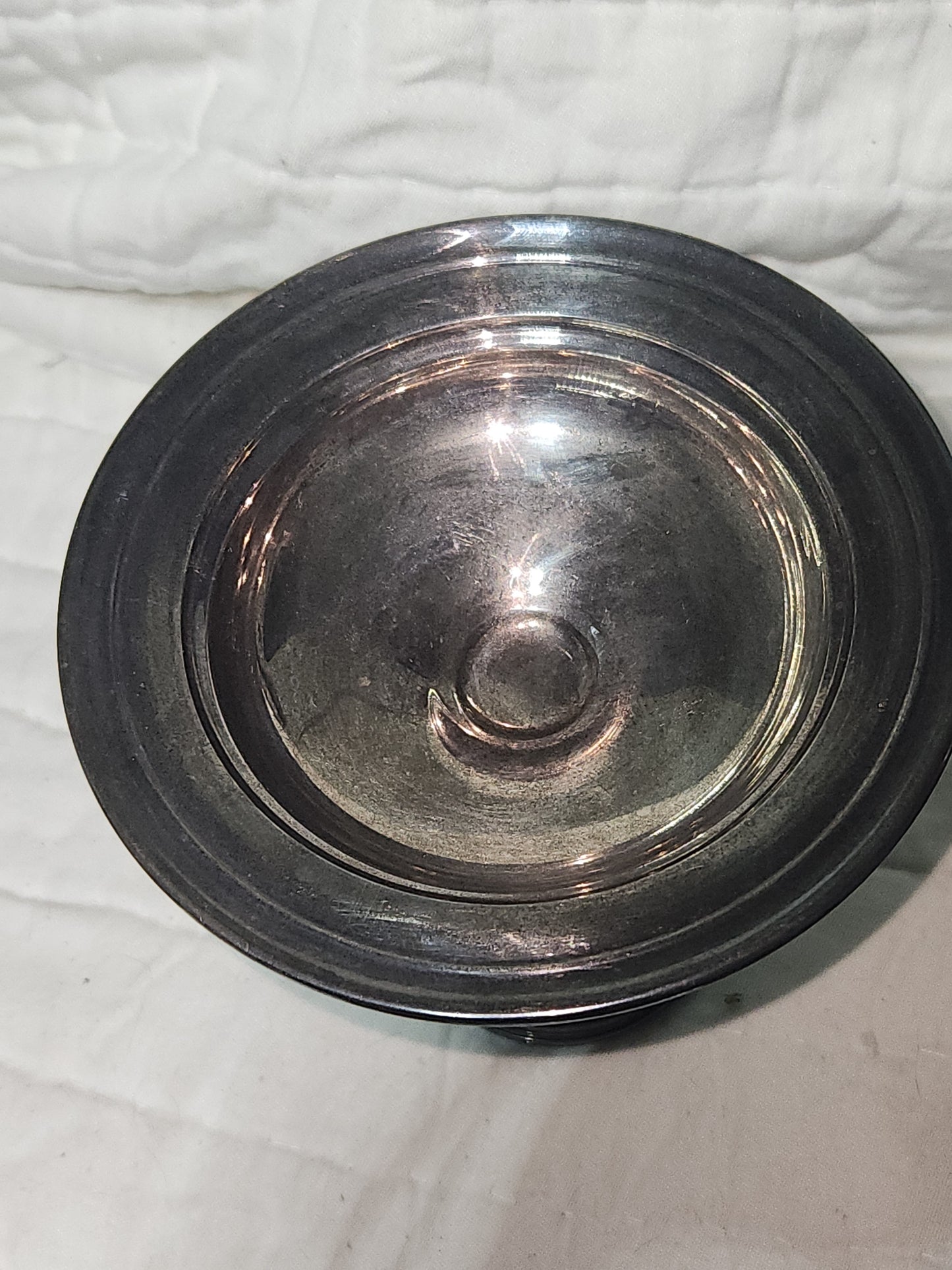 Vintage Gorham silver plated Compote Candy Dish pedestal ss432