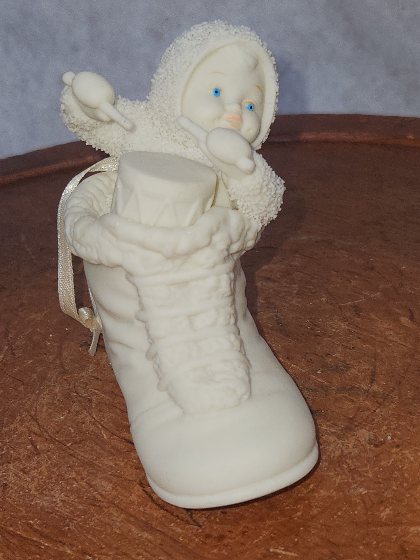 Vintage Snowbabies Department 56 Ornament 5, 6 Drum 1997 NO BOX sb21
