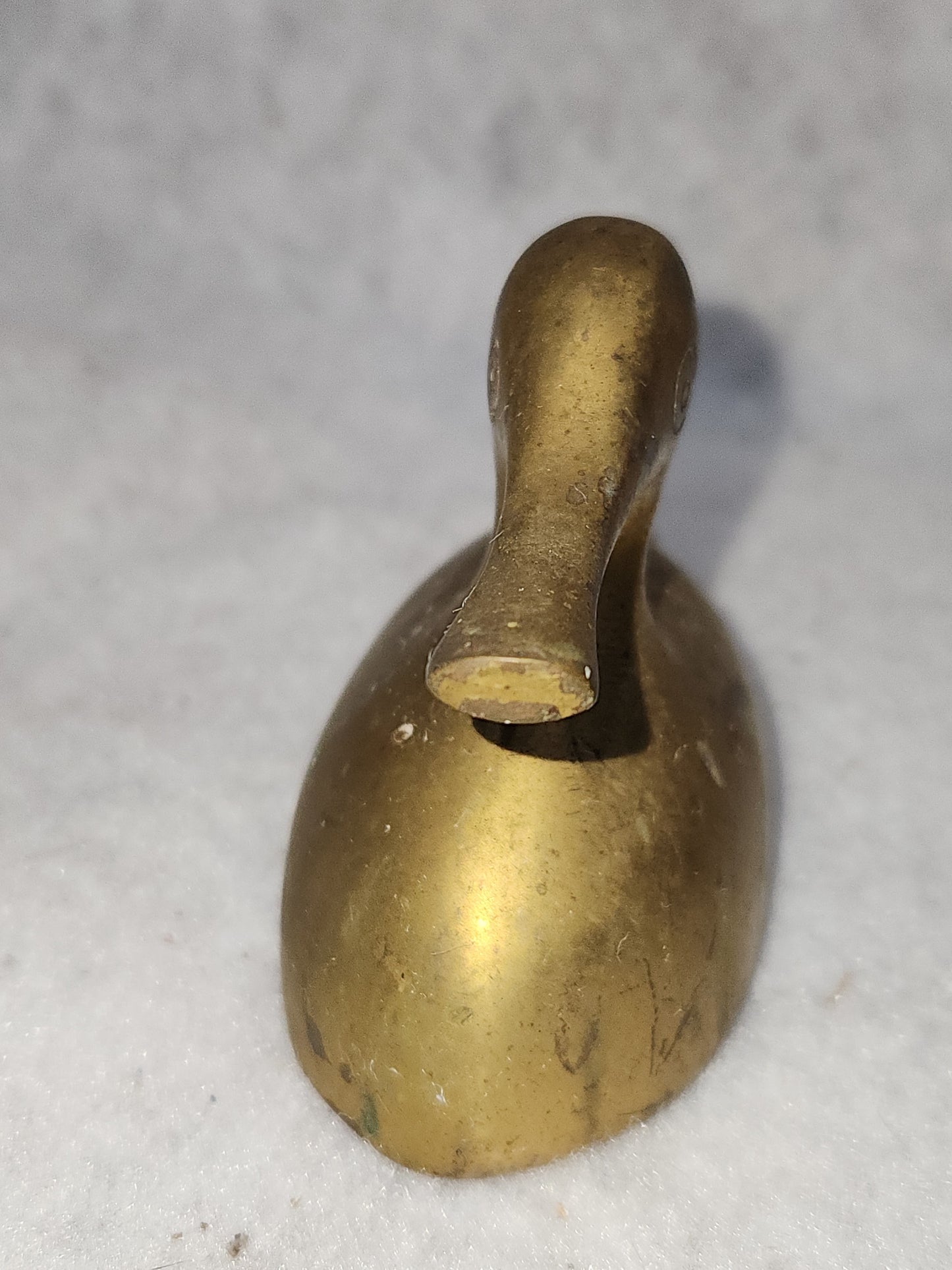 Vintage Brass Swimming Duck br98