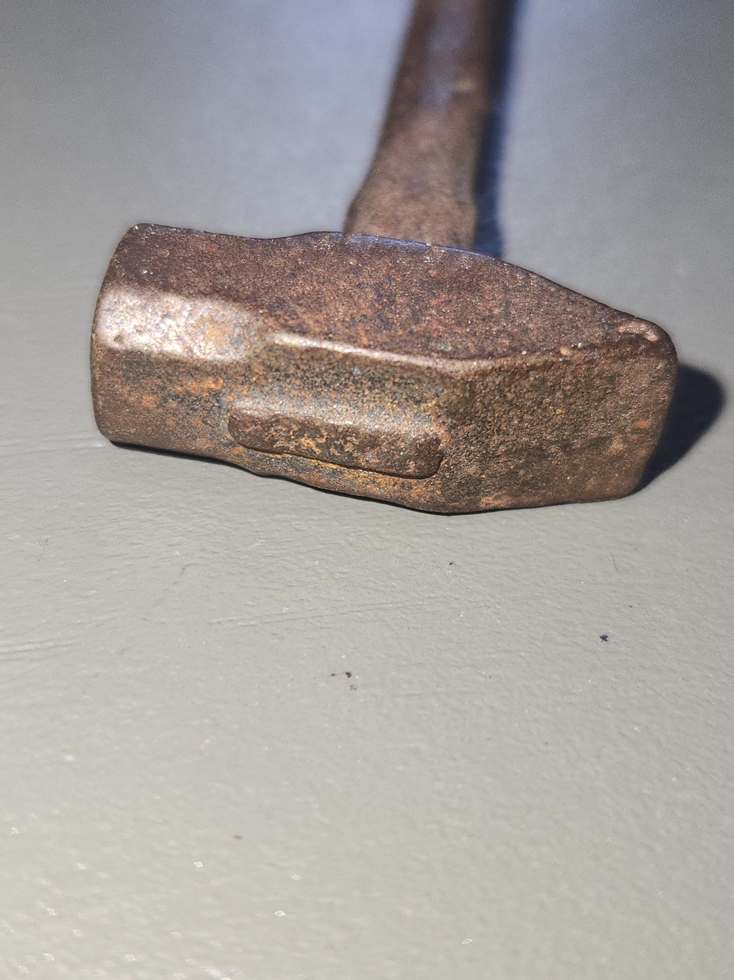 Antique Vintage Miniature Cast Iron Toy Sledge Hammer pretend play toy9