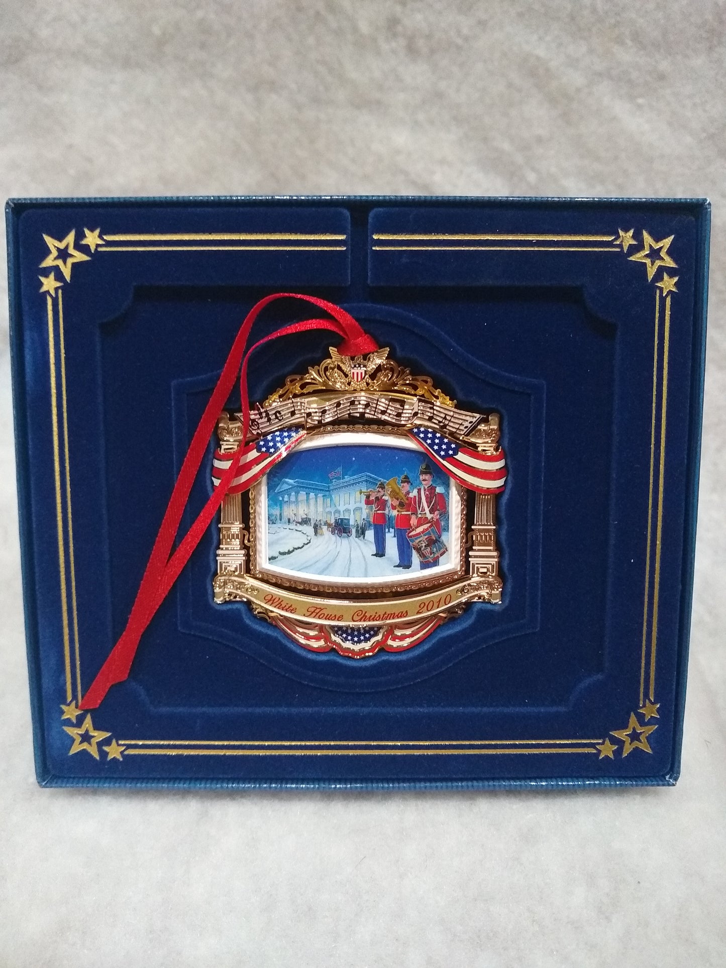 The White House Historical Association Collectible Christmas Ornament 2010 Music at the White House Army Navy Reception McKinley wh10