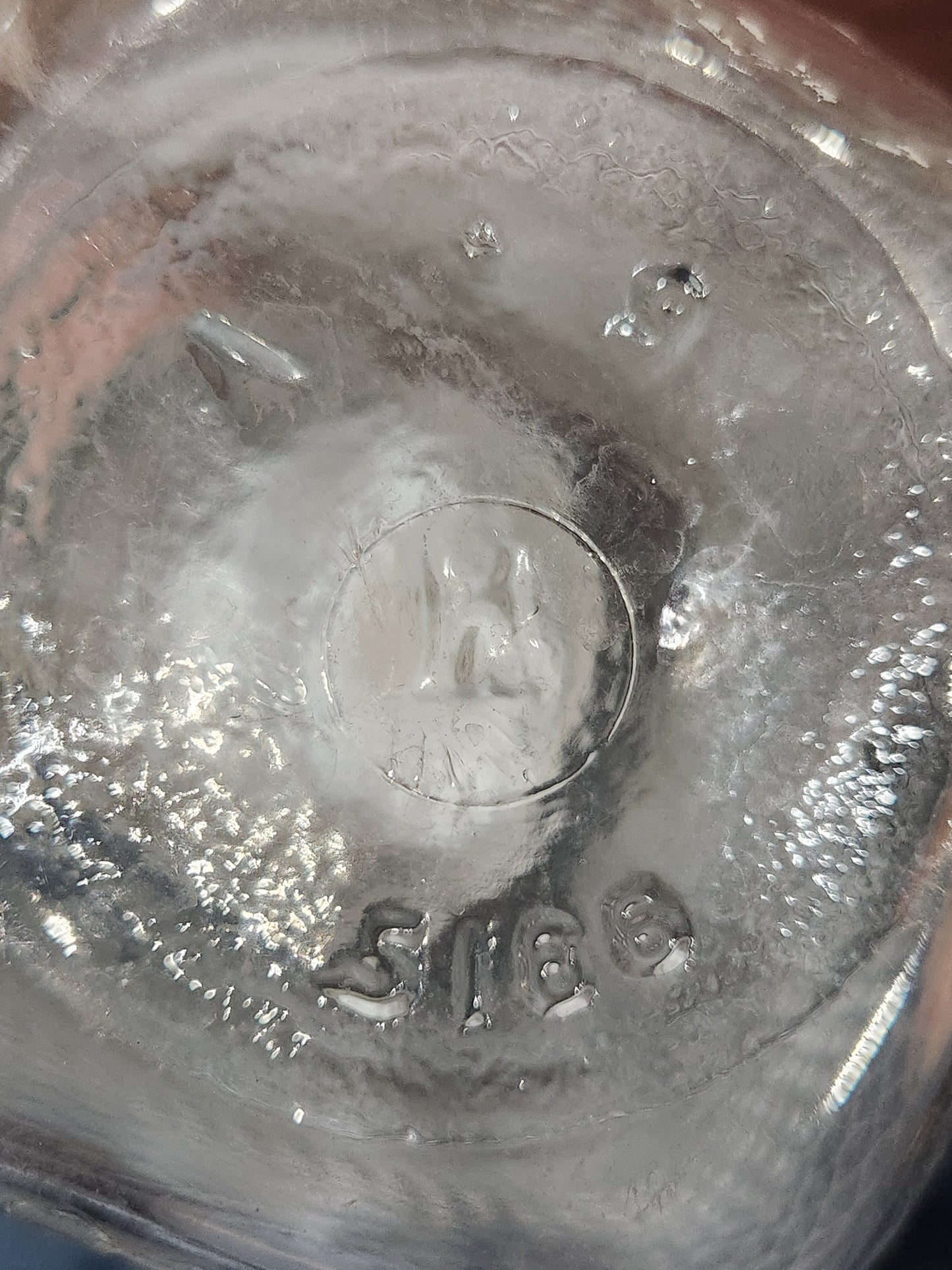 Vintage 1930-1940’s Hazel Atlas Diamond Clear Glass Jar Canister for coffee, tea, sugar jar43