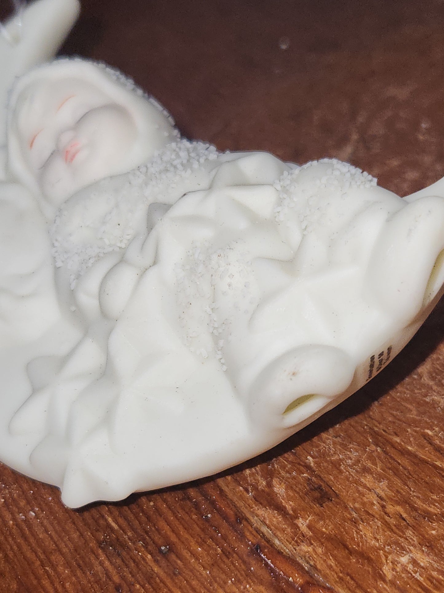 Vintage Snowbabies Department 56 Ornament Rock A Bye Baby 1990 NO BOX sb22