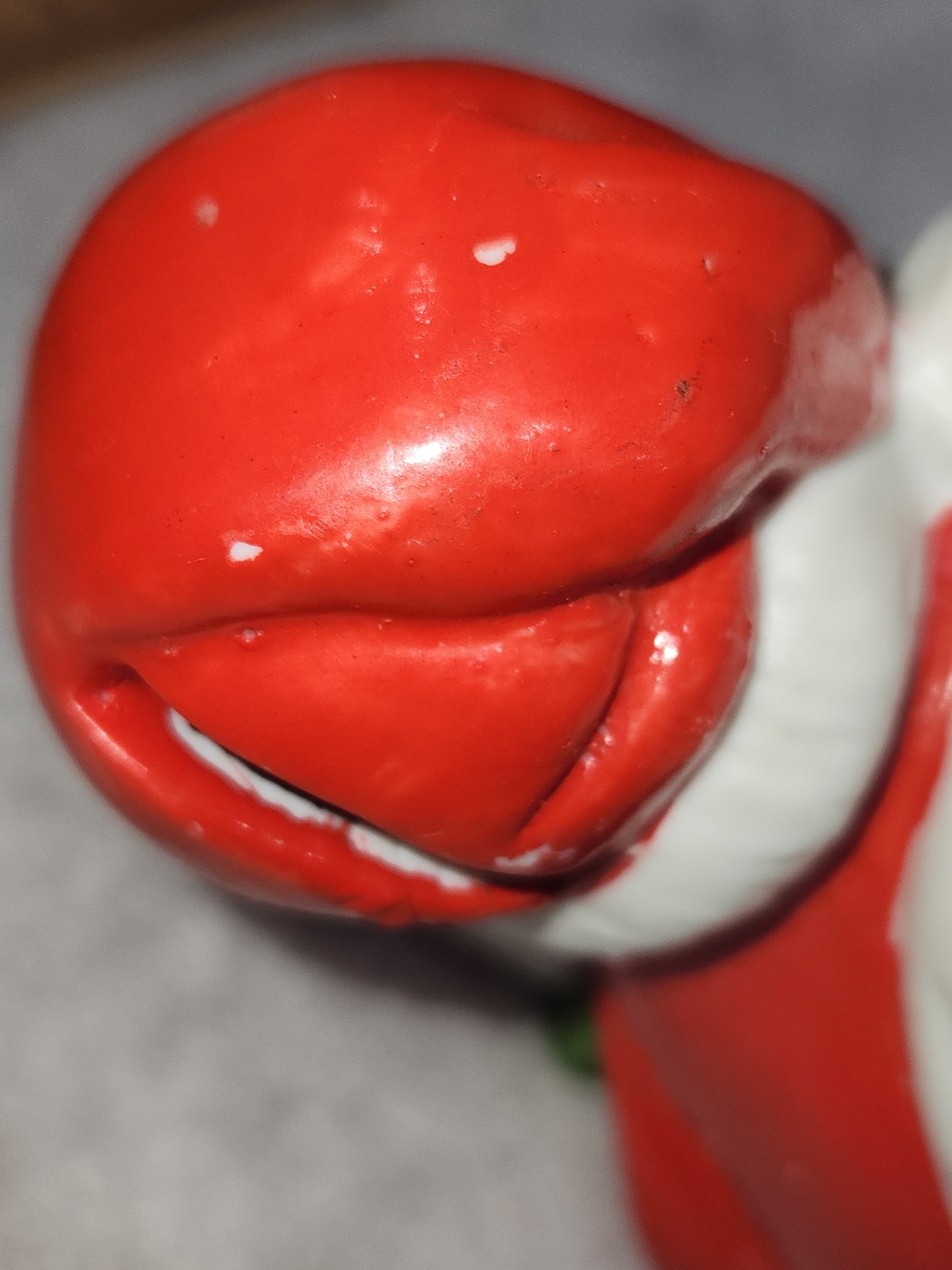 Vintage Enesco Japan Ceramic Santa Claus Coin Bank cb76