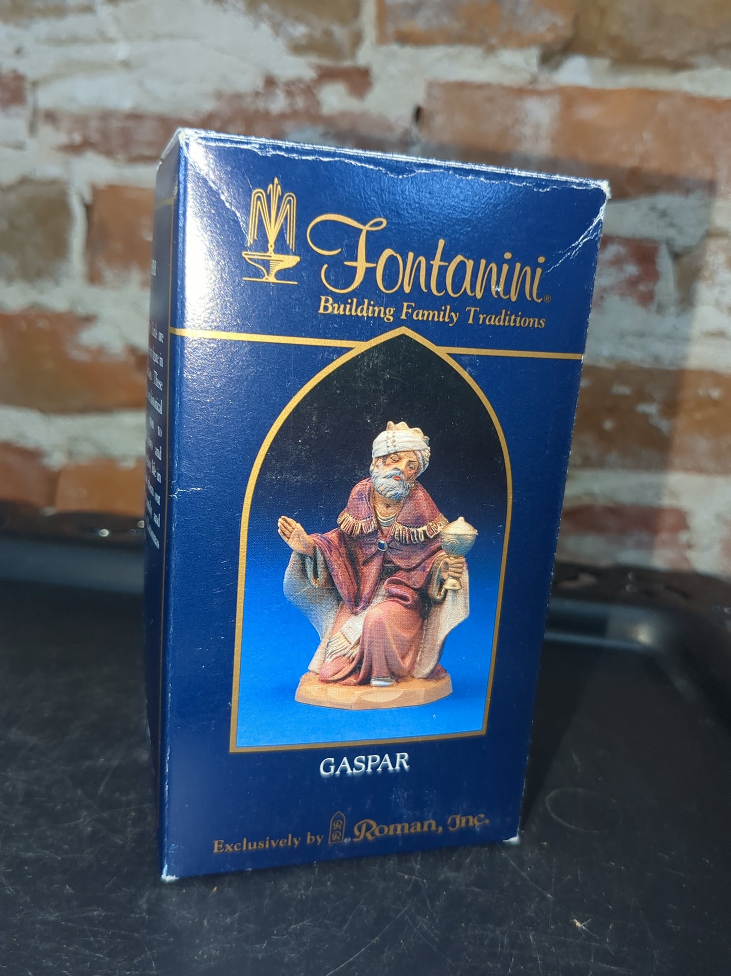 Vintage Fontanini 5" centennial collection nativity made in Italy Jesus Mary Joseph, wise men, camel, goat, sheep, Angel, John, Josiah, Naamah, stable fn79