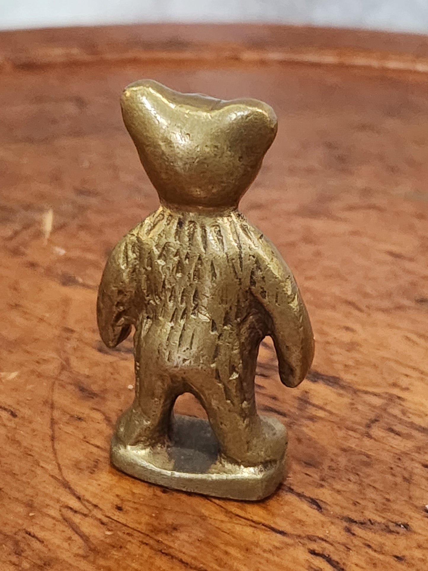 Miniature brass bear br87