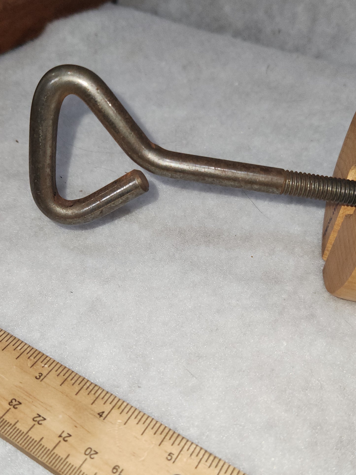 Vintage Wood and Steel Twist Handle Shoe Stretcher Yugoslavia wss6