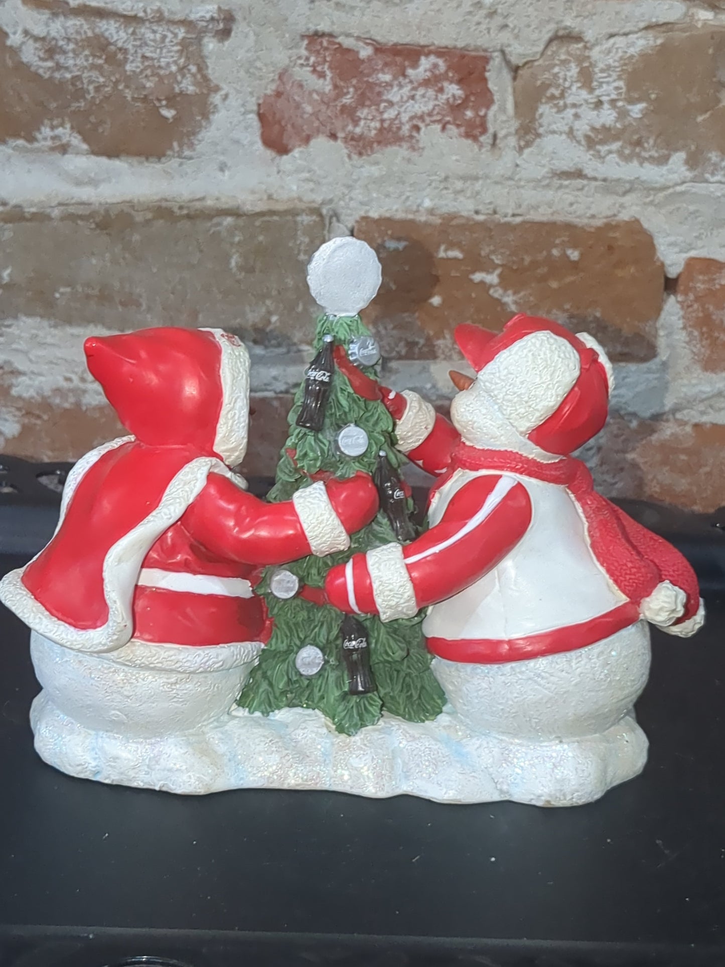Coca-Cola Christmas is Merrier with Coke Snowman Figurine from Hamilton Collection cc295