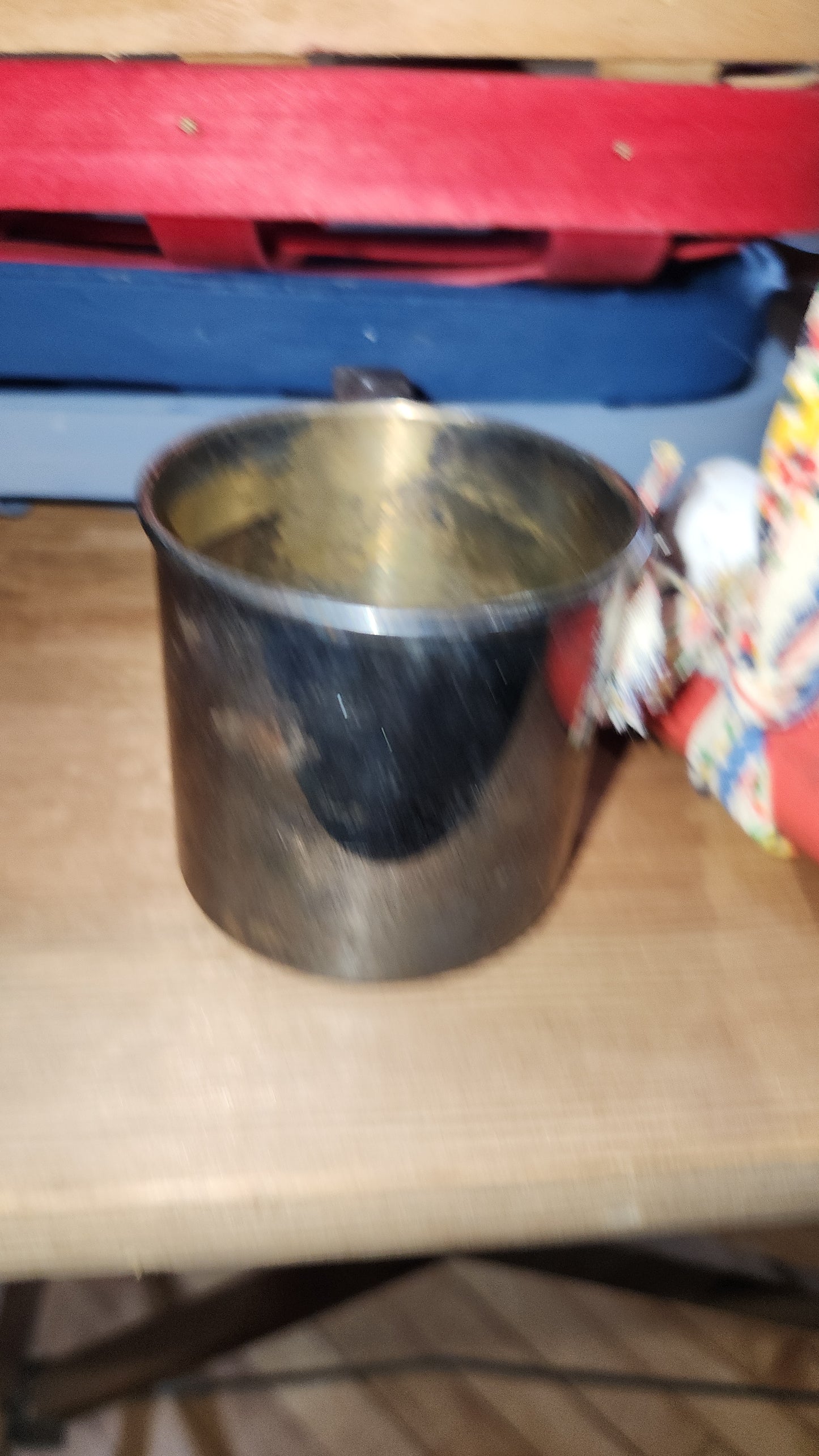 Antique silver baby cup ss120