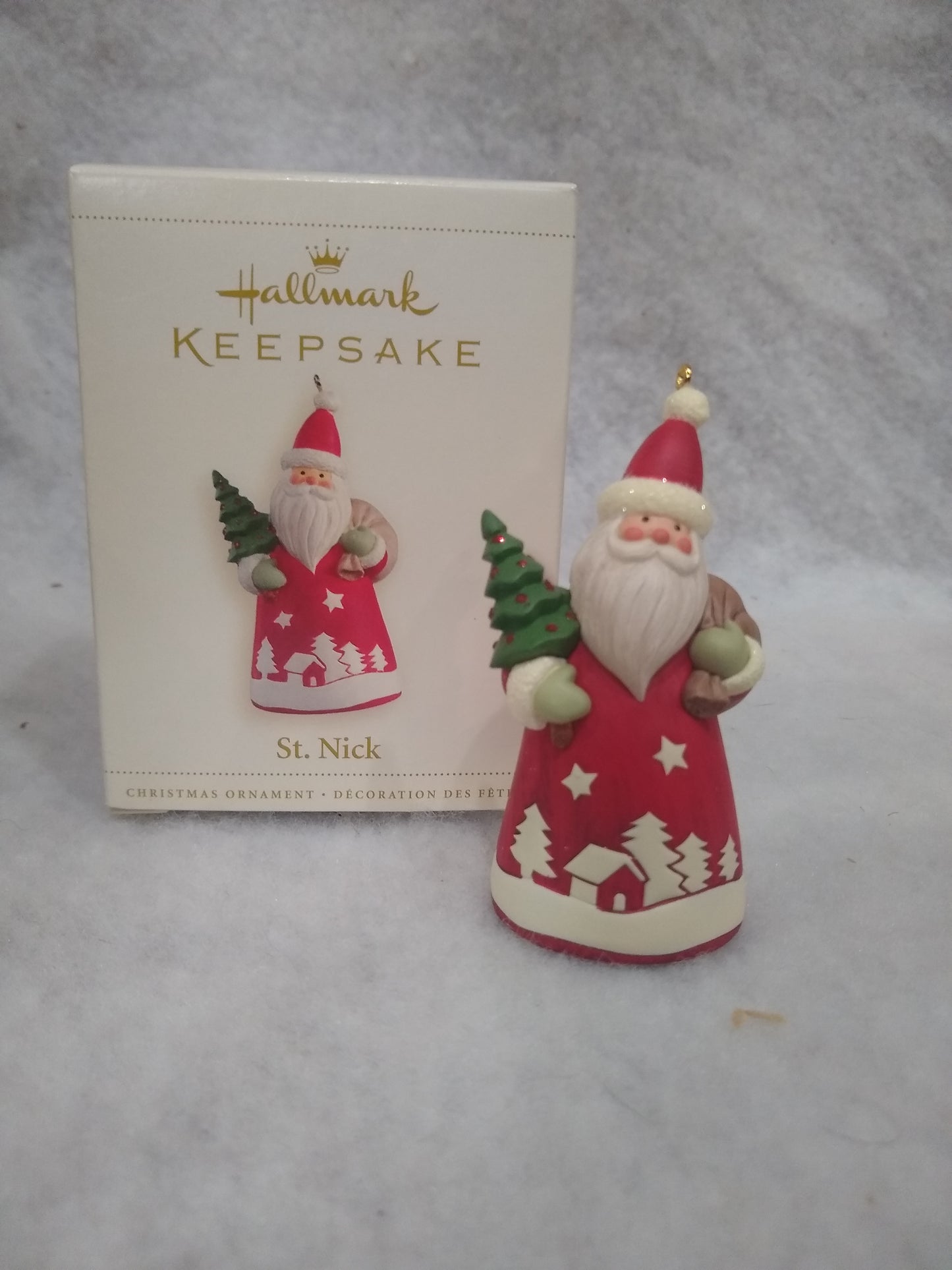 2006 Hallmark Keepsake Ornament St. Nick Santa ho124