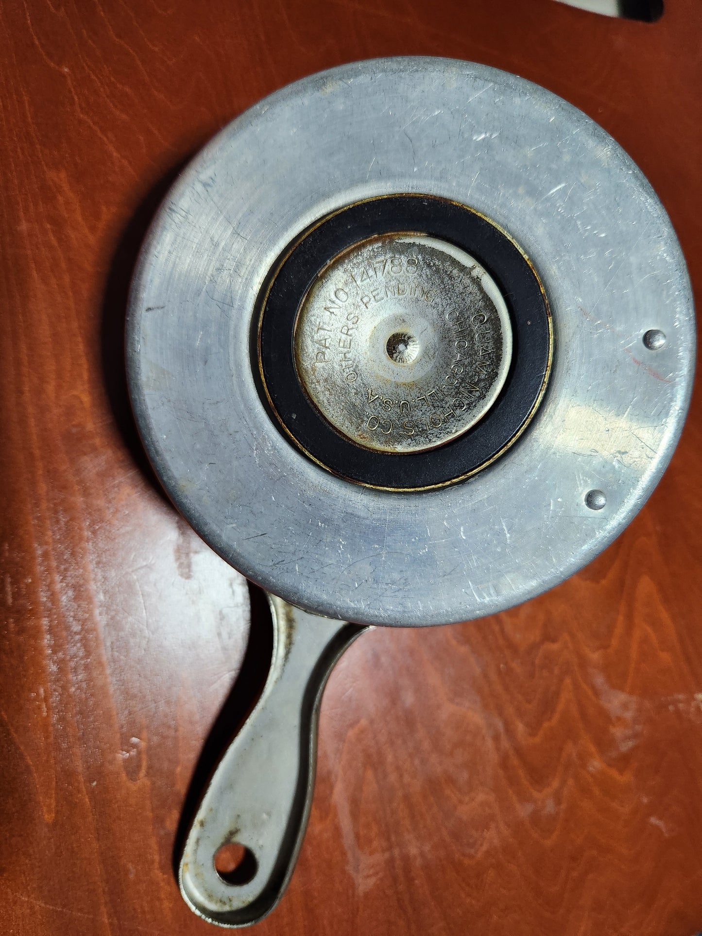 Vintage Kwicky Aluminum Juicer made by Quam-Nichols Co Chicago USA pat #141788 juic5