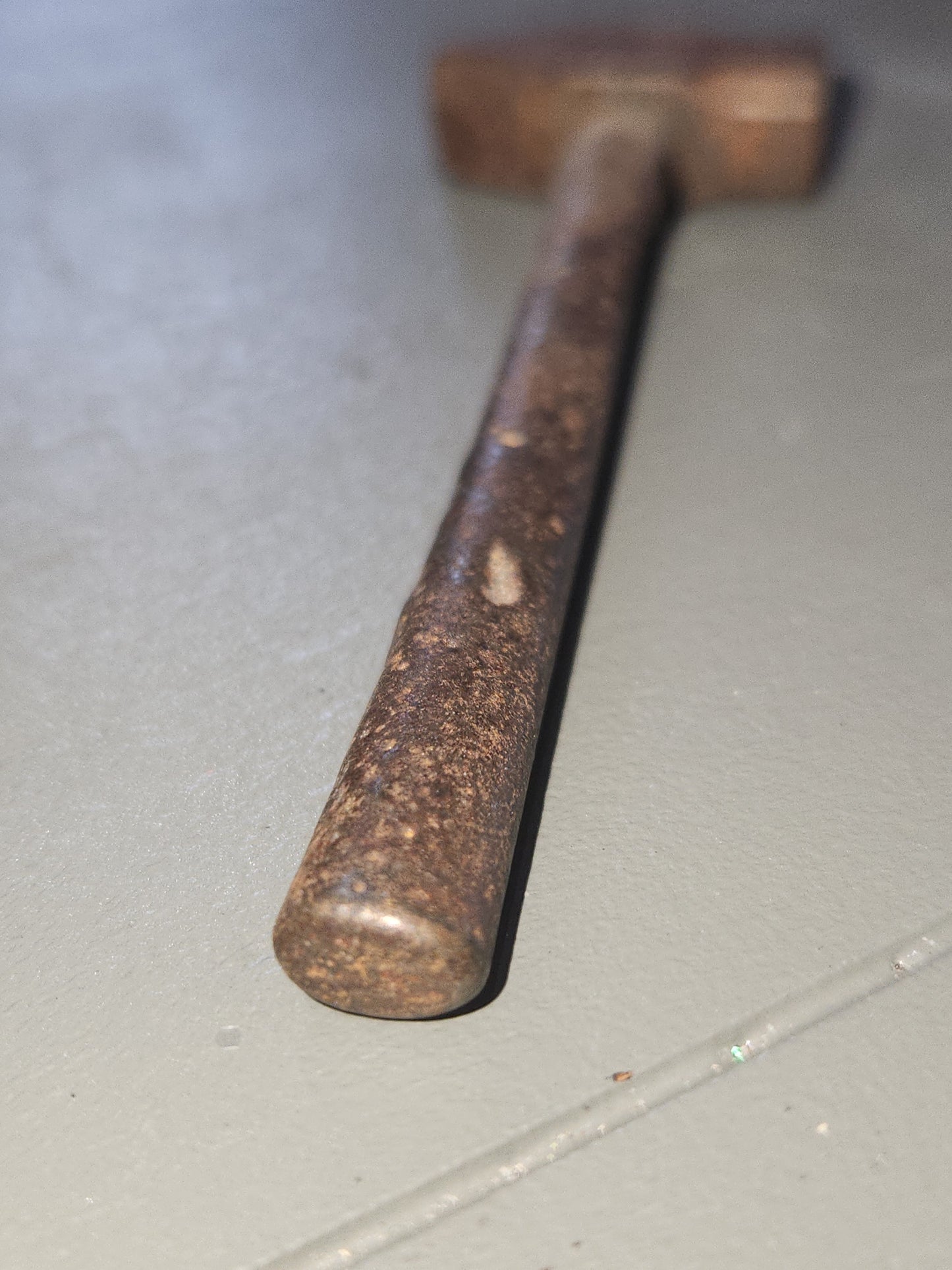 Antique Vintage Miniature Cast Iron Toy Sledge Hammer pretend play toy9