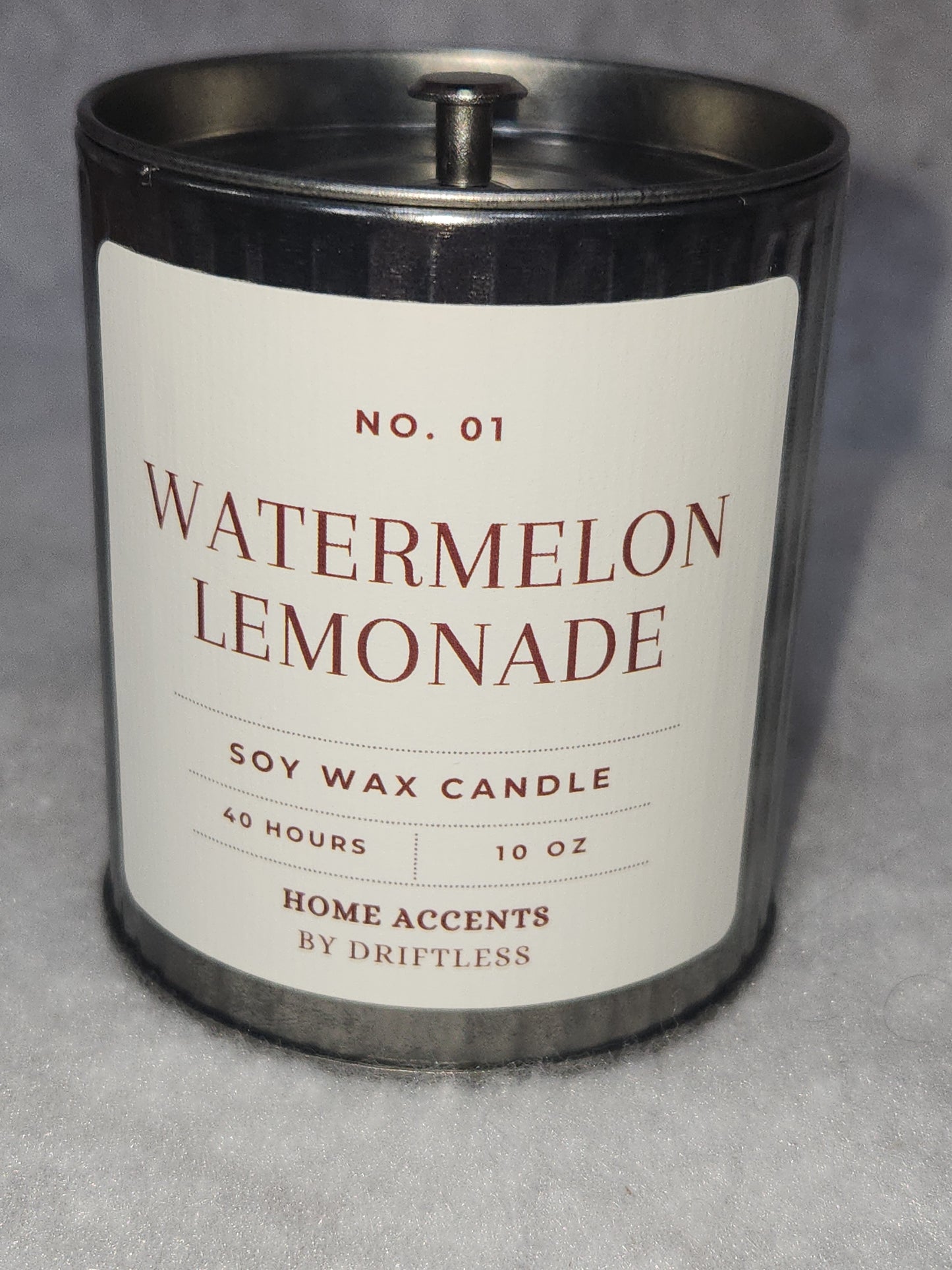 Home Accents Soy Wax Candle 10 oz Watermelon Lemonade wtl