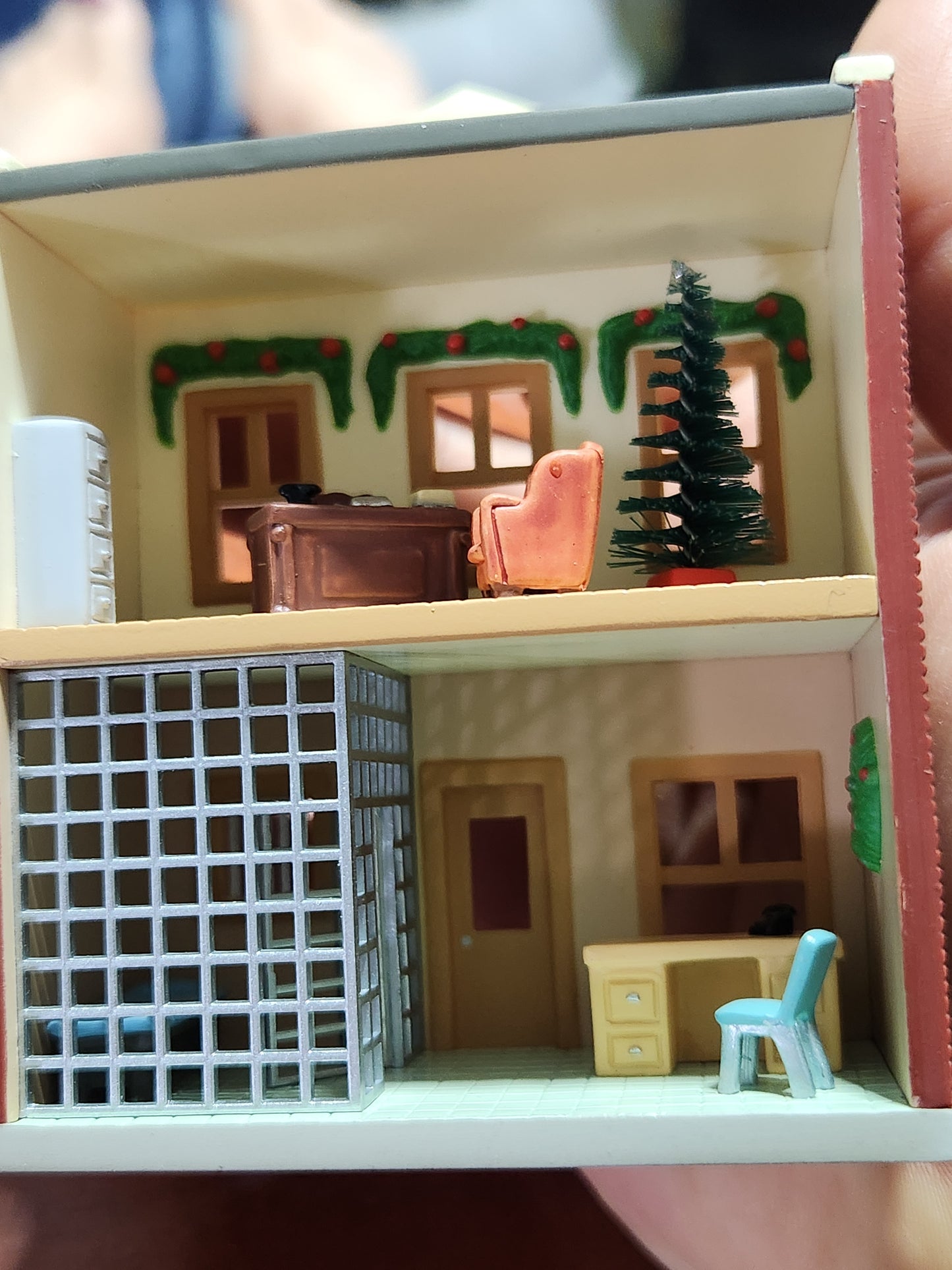 HH2009 keepsake korners Police Station Ornament Hallmark Nostalgic Houses
