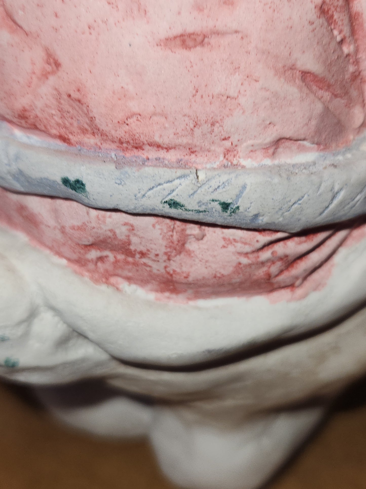 Vintage Dreamsicles Christmas Santa Bunny Figurine Cast Art 1993 Has Original Box Kristin Haynes Cast Art Industries di9