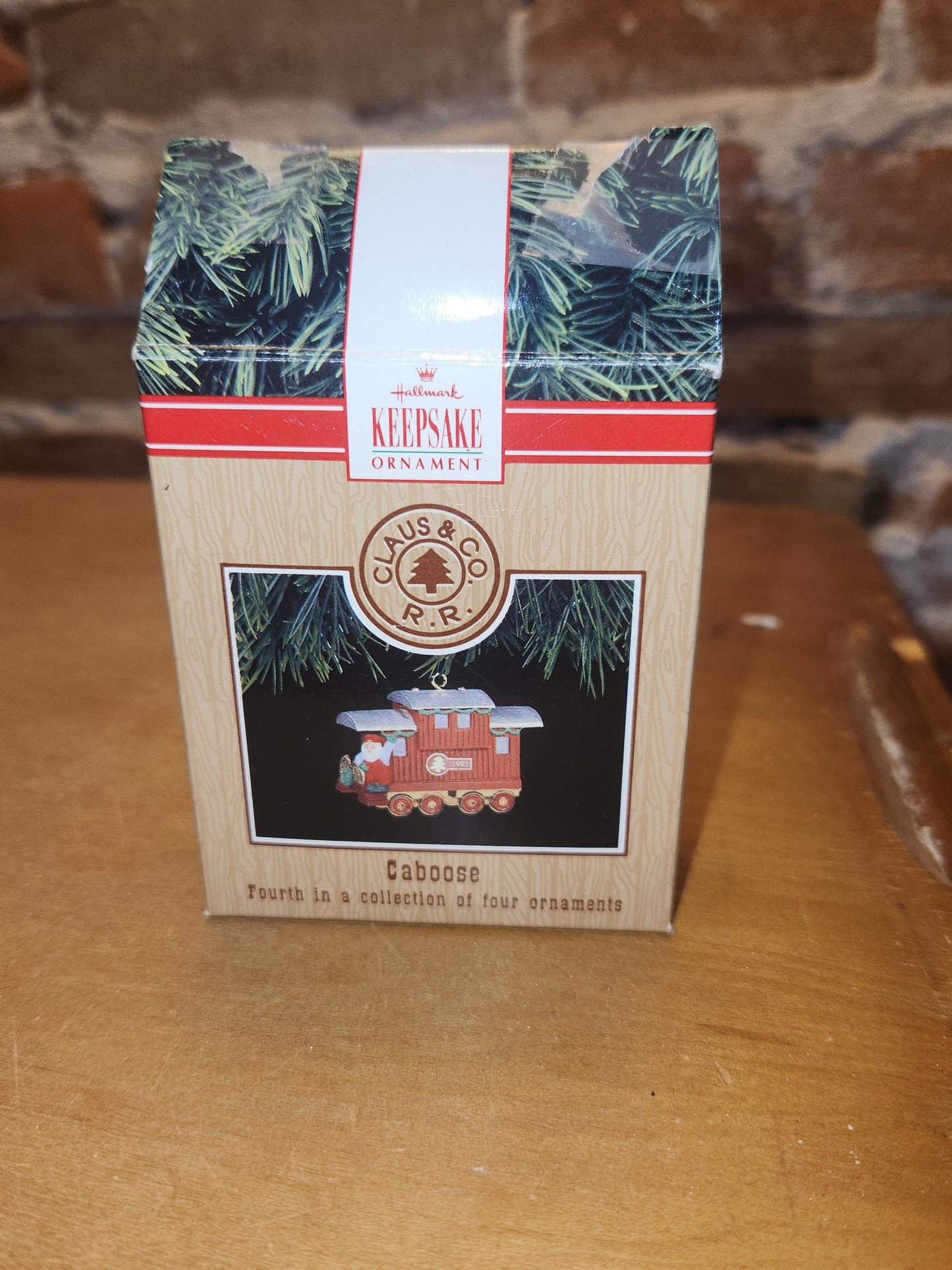 Vintage Hallmark Keepsake Ornaments Lionel Passenger Car and Caboose