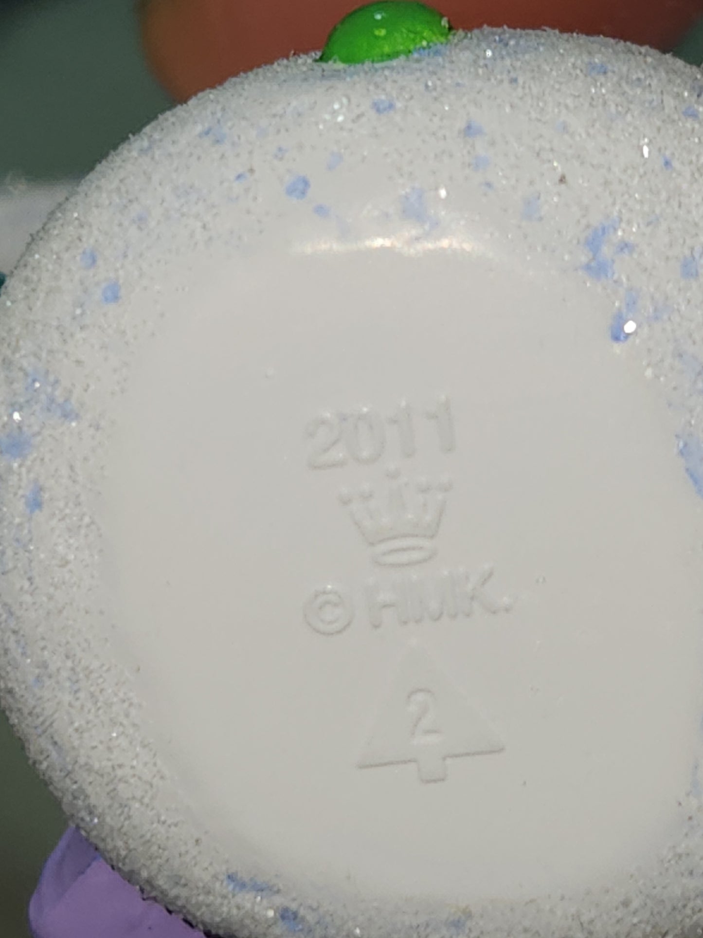Hallmark Keepsake Ornament 2011 Frosty Fun Decade 2nd in Series Snowman