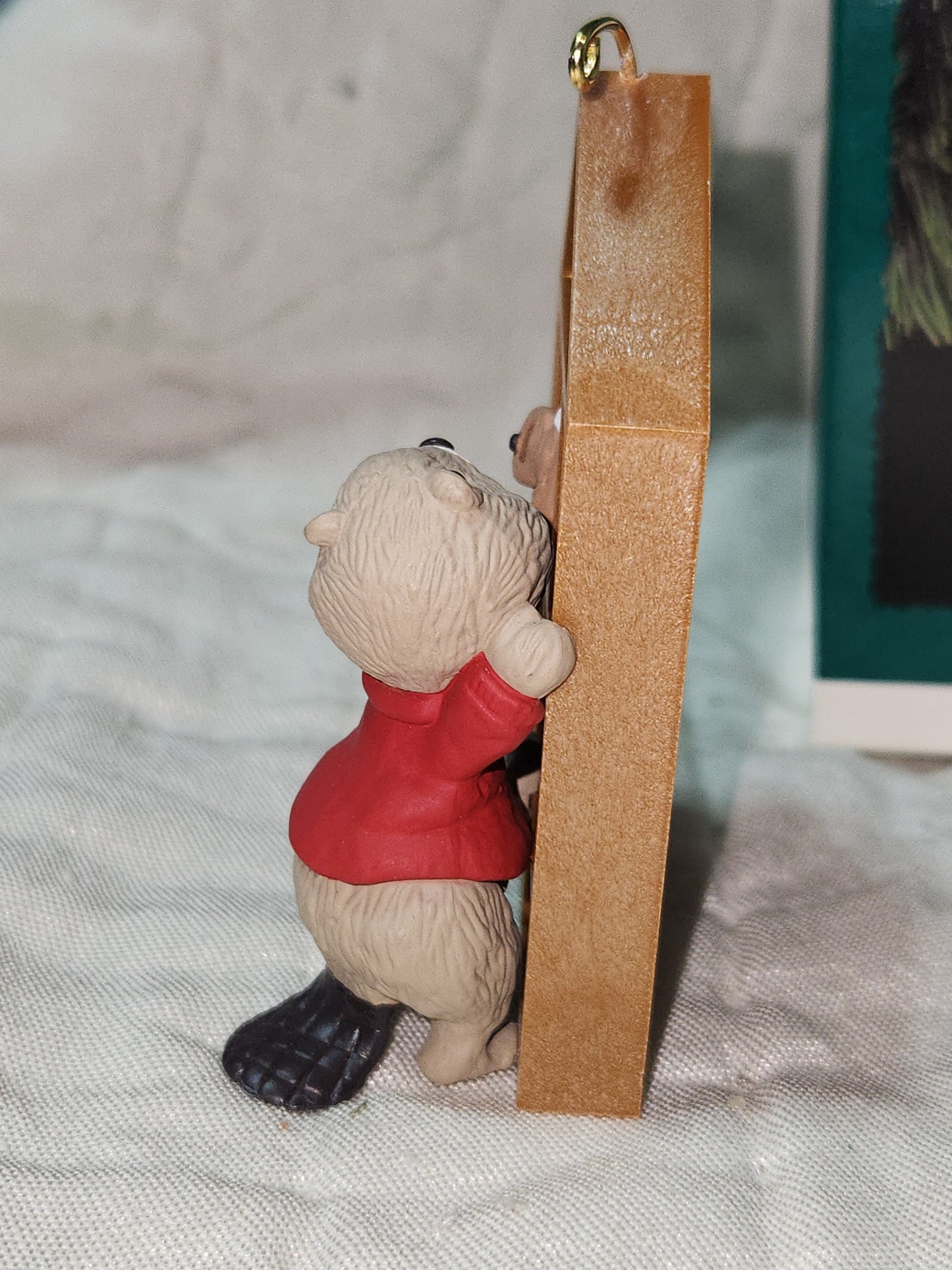 Hallmark Keepsake Collector's Club Ornament 1995 Collecting Memories Beaver