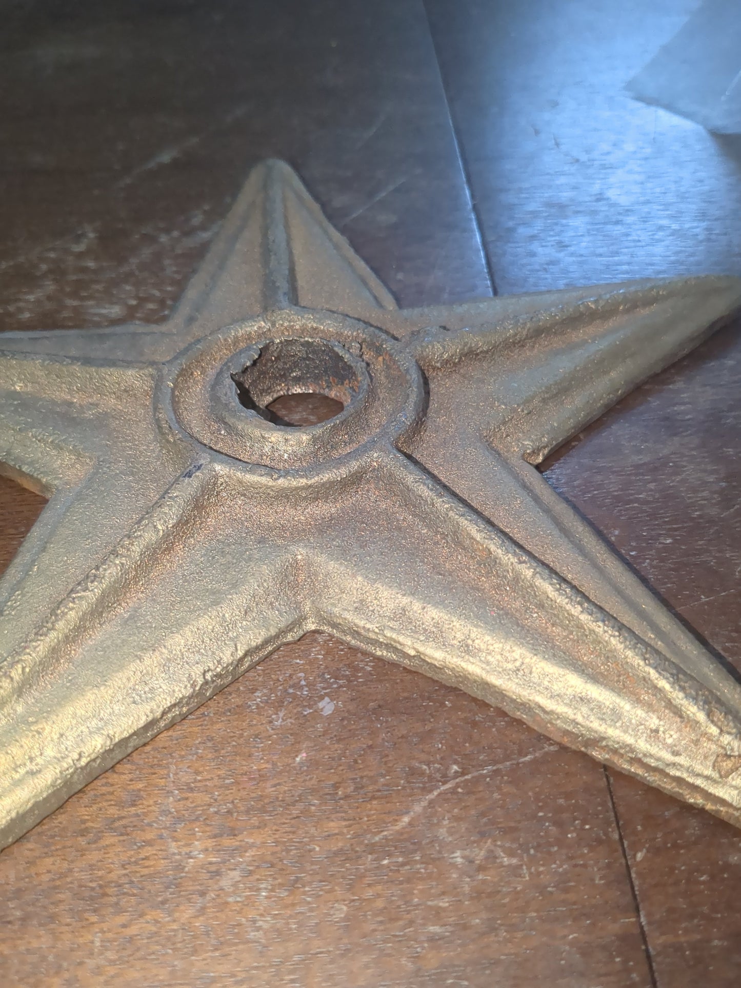 Cast Iron Star Primitive Farmhouse Vintage Country Shabby Chic Decor Wall star1