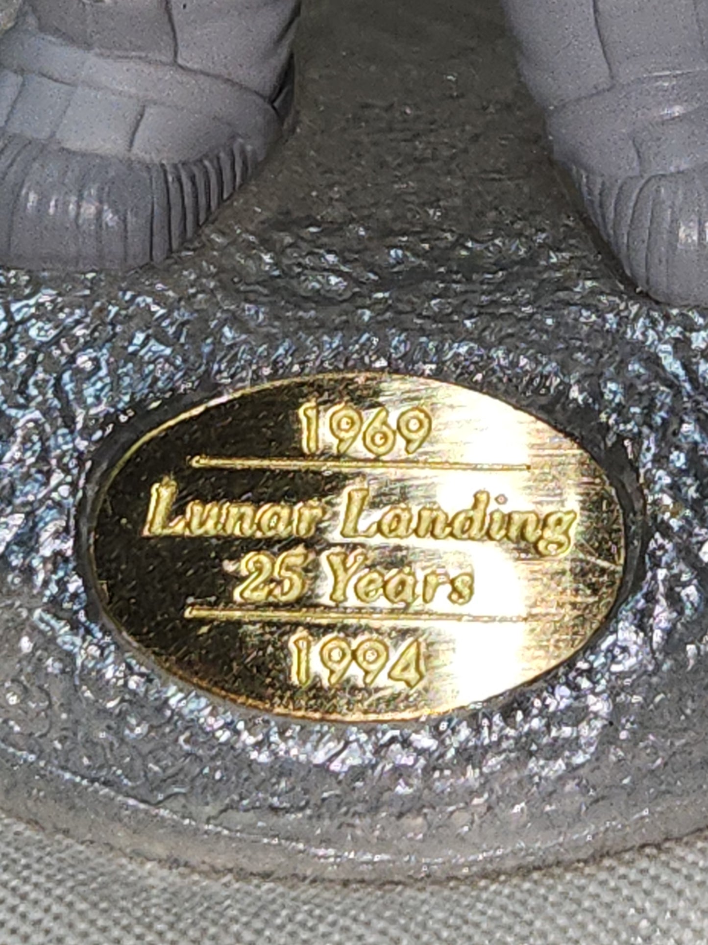 Vintage Hallmark Keepsake Ornament 1994 The Eagle has Landed Lunar Landing 25th Anniversay Light & Sound hls8