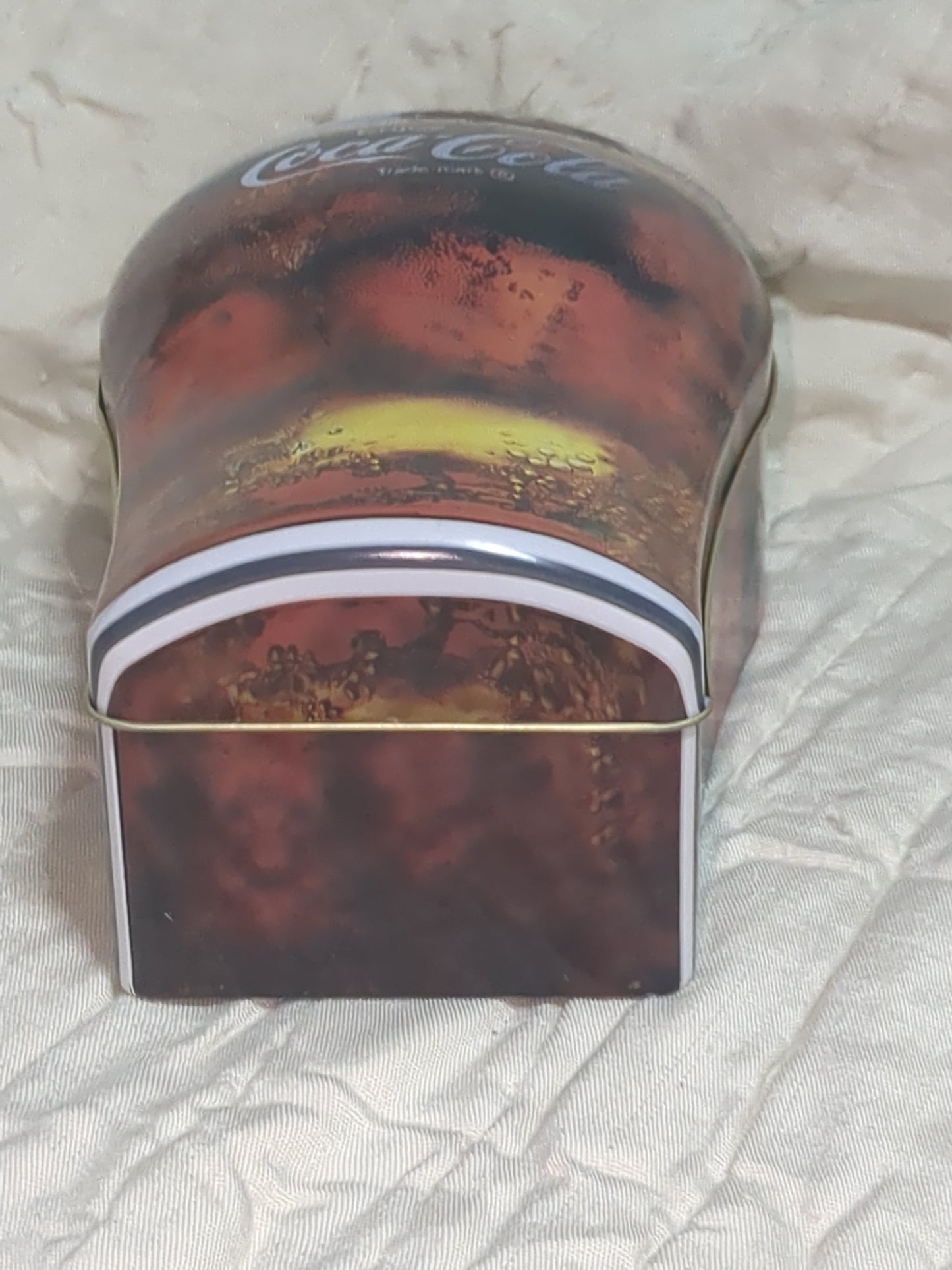 1998 Coca-Cola Coke Glass Shaped Tin cct2
