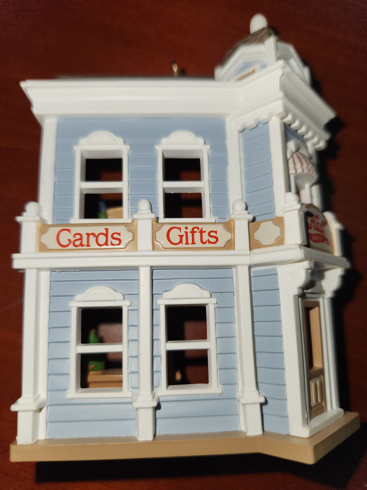 Hall's Bro's Card shop Ornament Hallmark Nostalgic Houses and shops hh1988