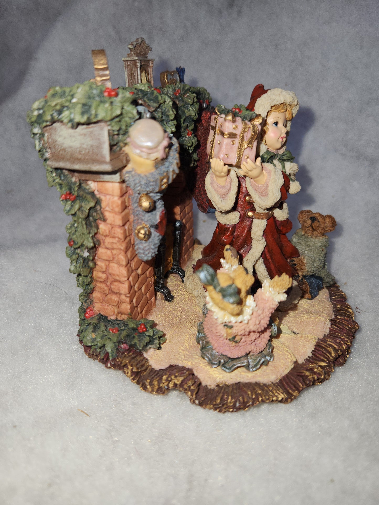 Vintage Boyds Yesterday's Child Celebration Series Sandra Claus Christmas Morning 1998 bbsandra