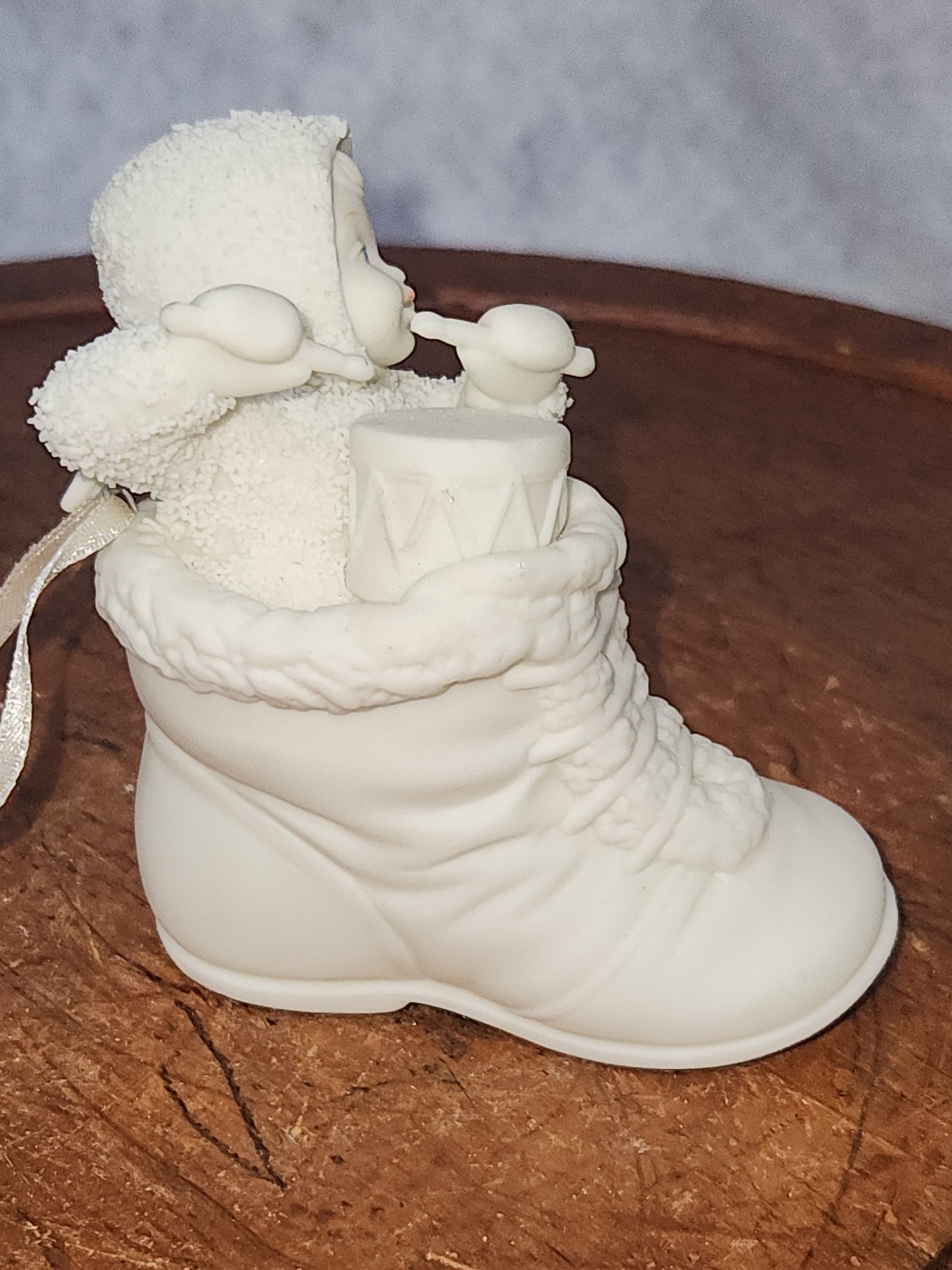 Vintage Snowbabies Department 56 Ornament 5, 6 Drum 1997 NO BOX sb21