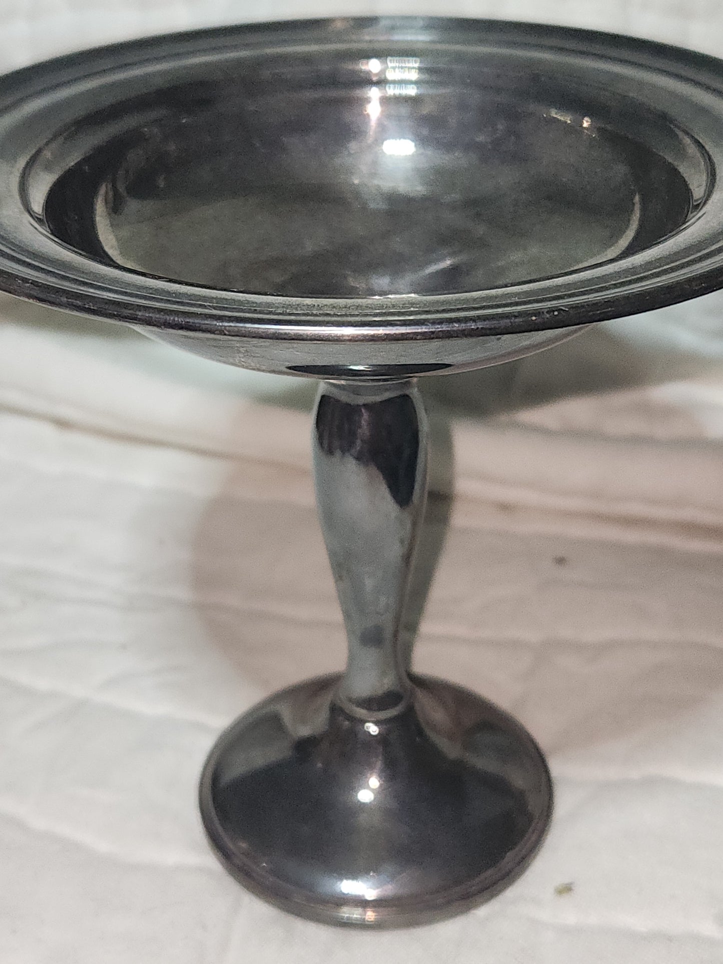 Vintage Gorham silver plated Compote Candy Dish pedestal ss432