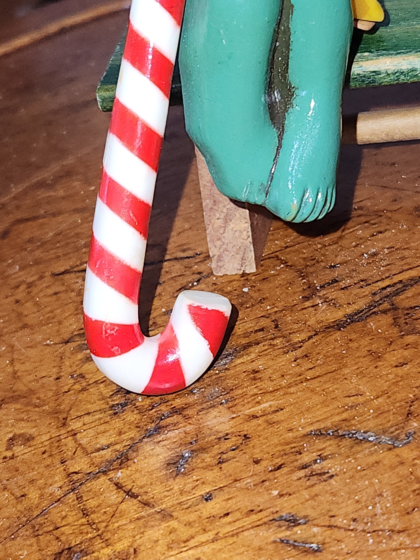 Vintage Christmas Hallmark Santa’s Little Helper ELF Mini Stocking Hanger sh77