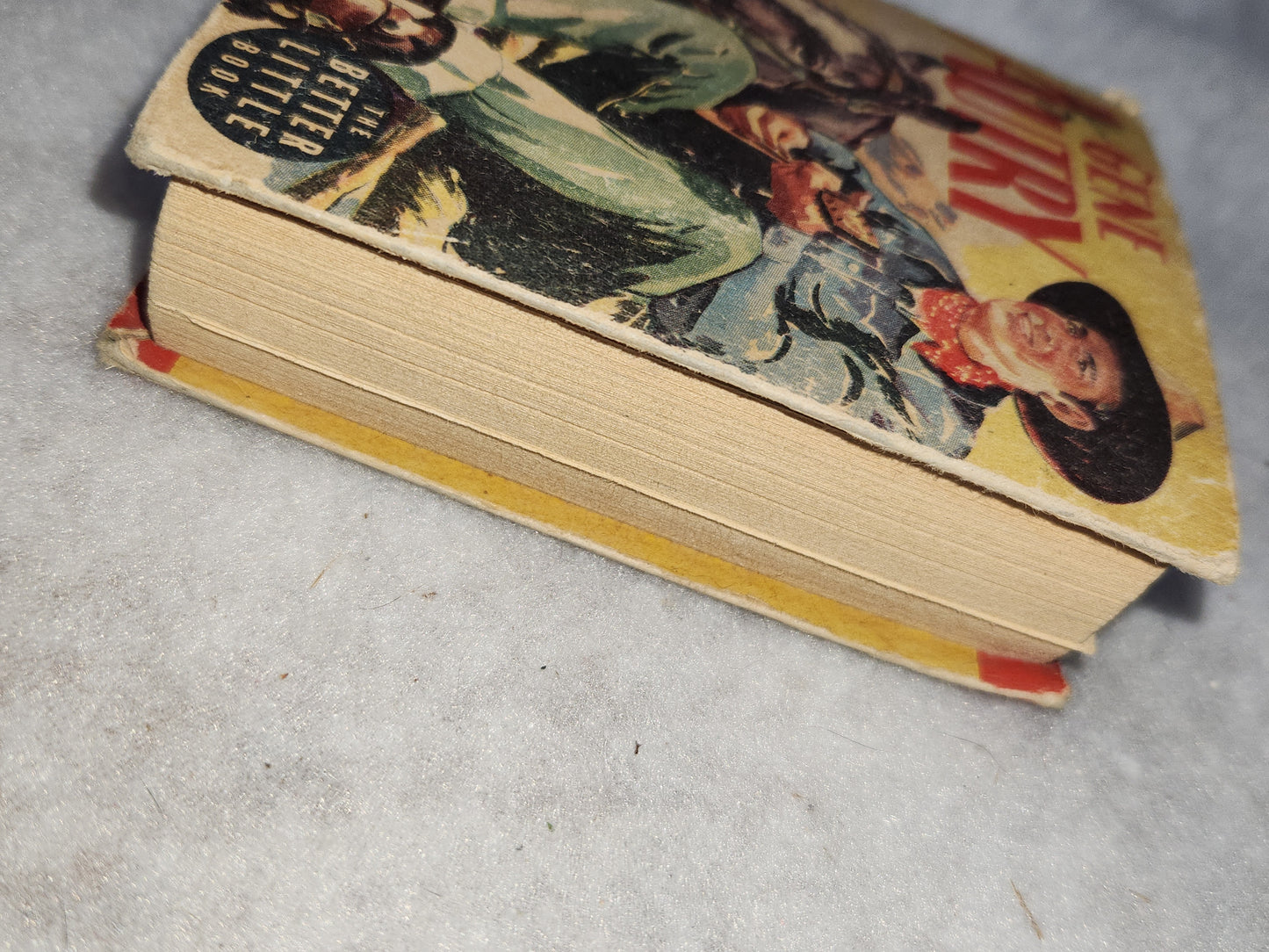 Vintage Big Little Book Better Little Book Gene Autry In Special Ranger Rule